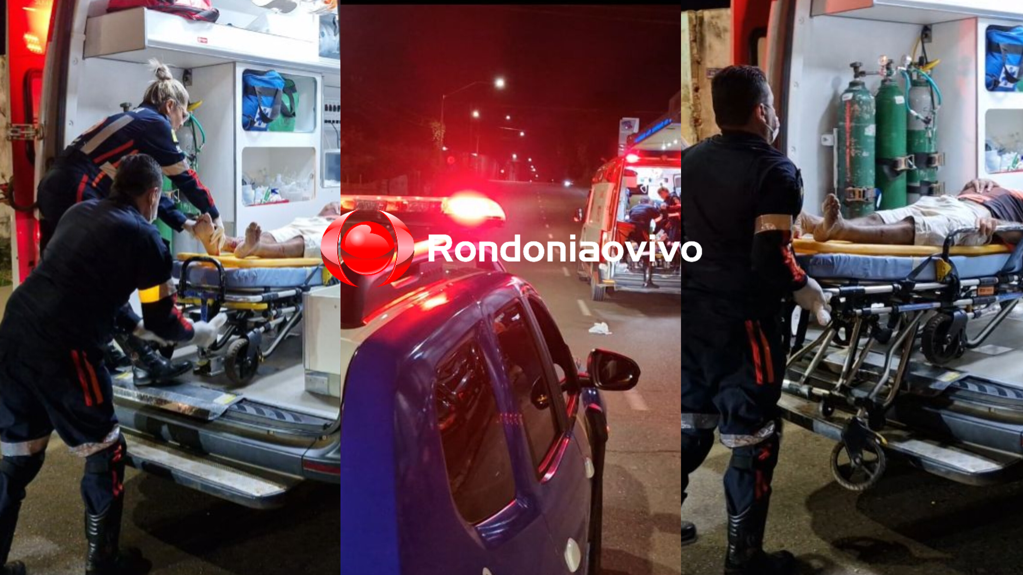 73 ANOS: Idoso fica em estado grave após ser atropelado na 7 de Setembro 