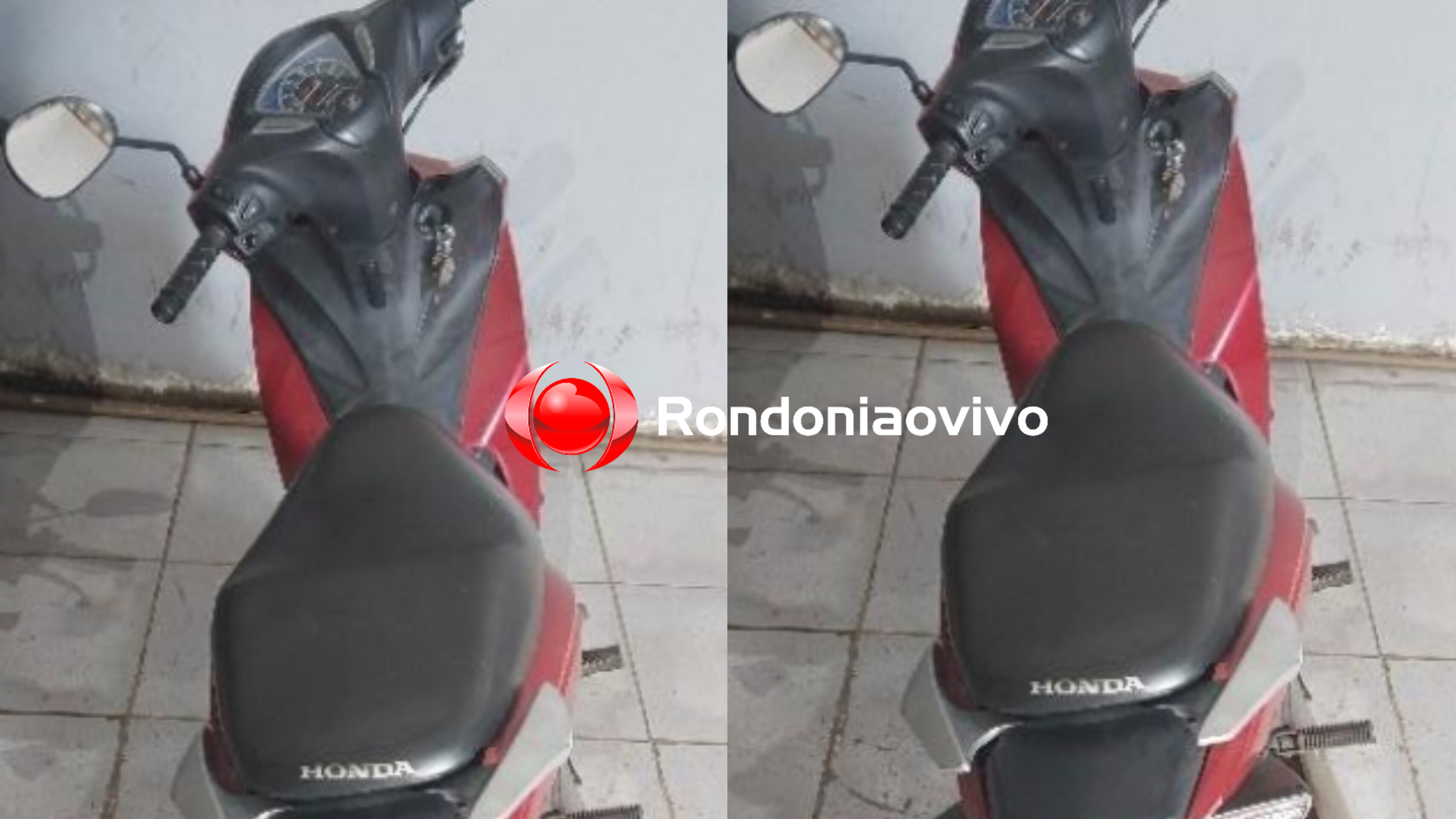 DENTRO DE CASA: Mulher é presa com motocicleta furtada após dona acionar rastreamento 