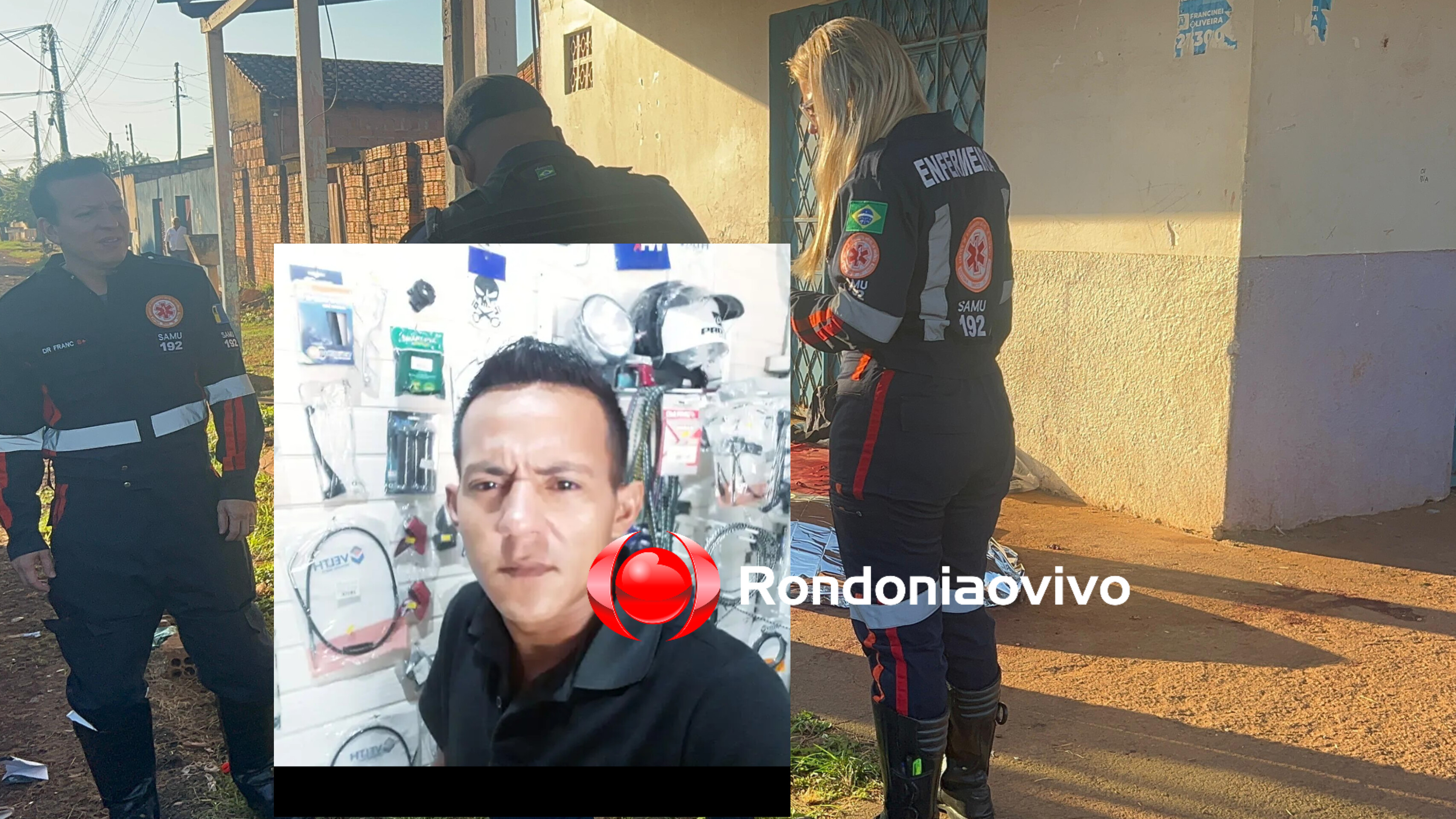 VÍDEO: Homem é assassinado brutalmente na calçada de comércio 