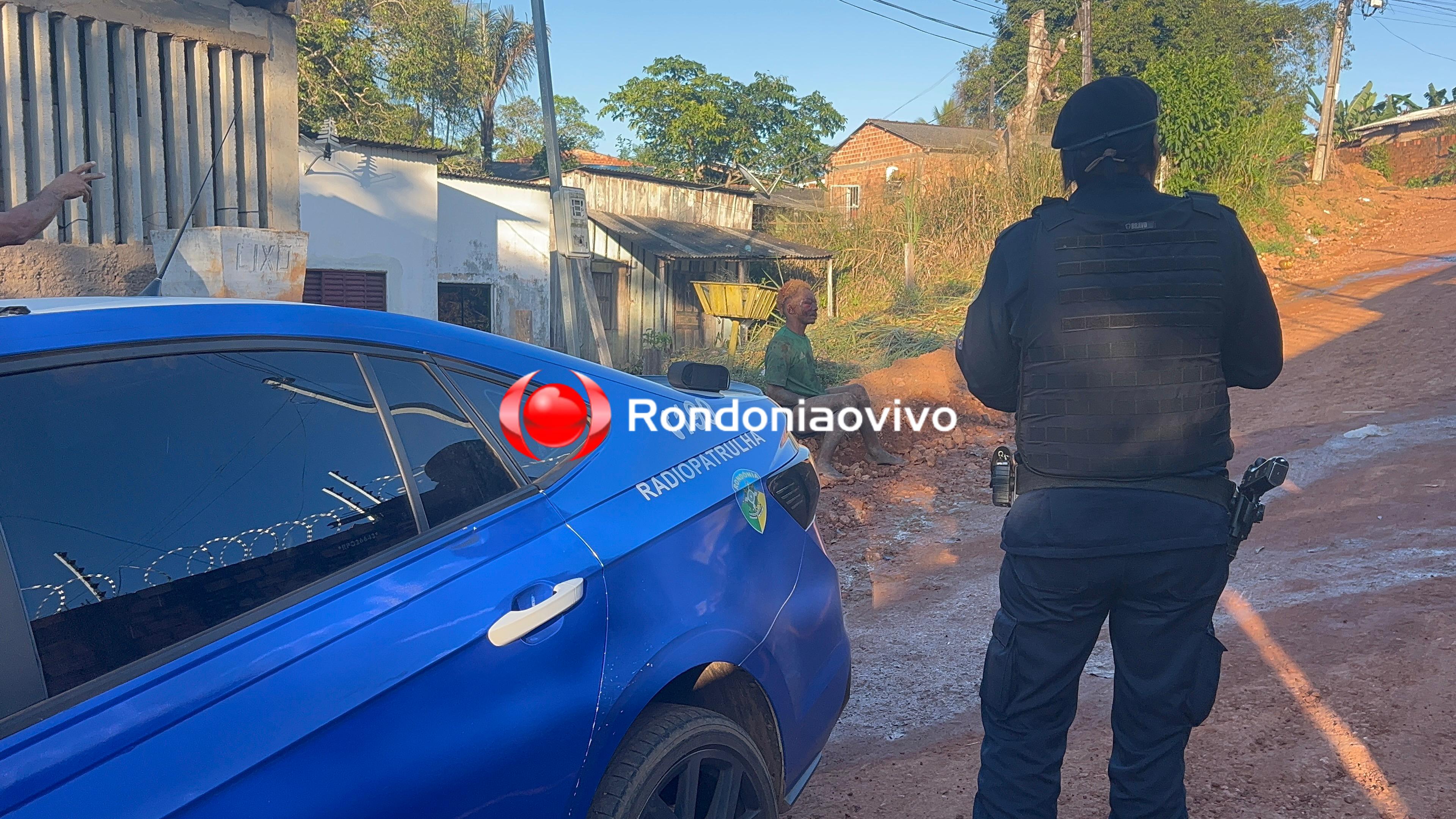 VÍDEO: Foragido suspeito de matar homem é amarrado e espancado 