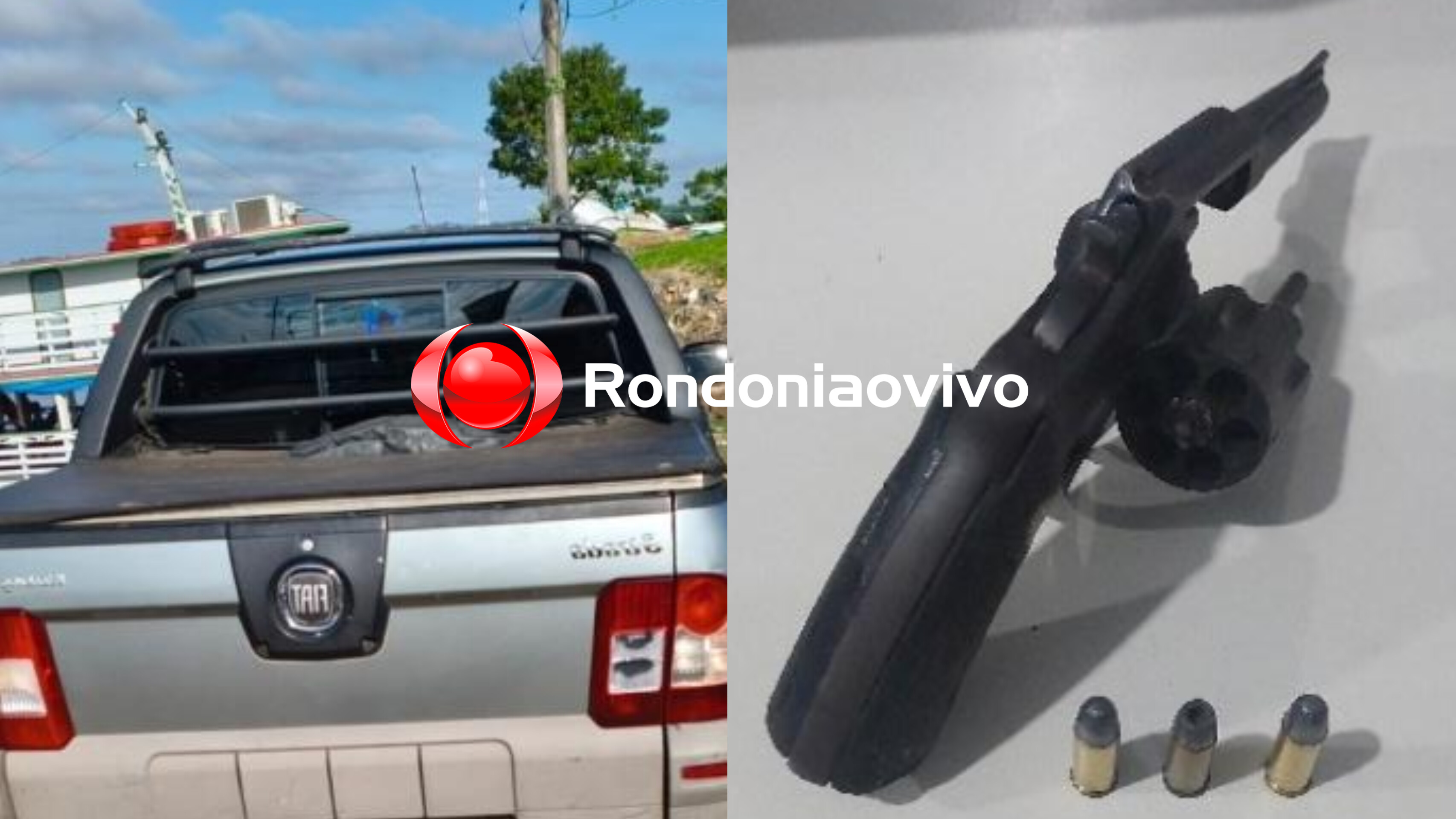 NO CENTRO: Motorista de Strada é preso armado após tentar matar rival a tiros 