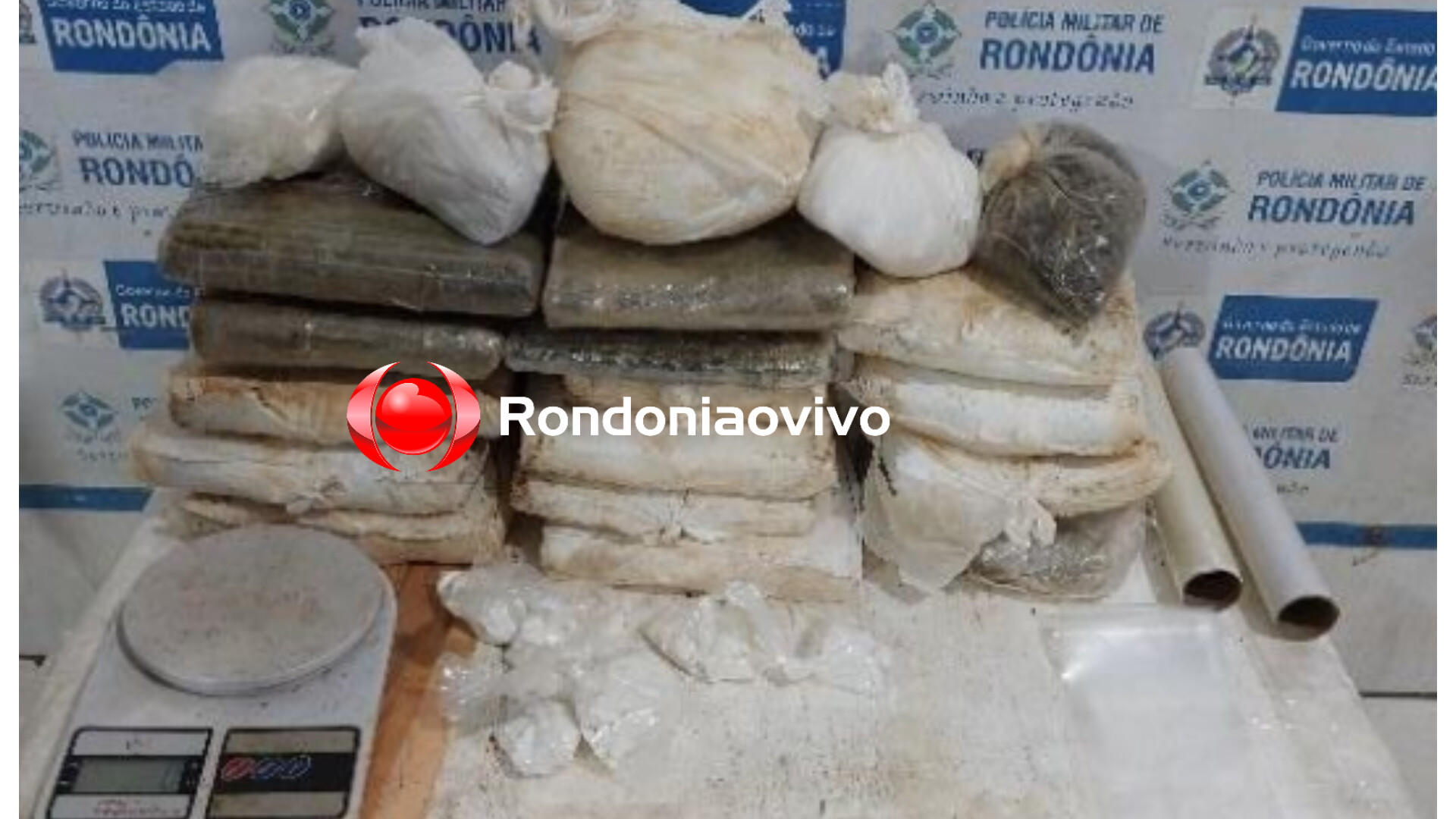 TRAFICANTE CORREU: PM apreende cerca de 20 quilos de drogas enterradas no quintal de casa