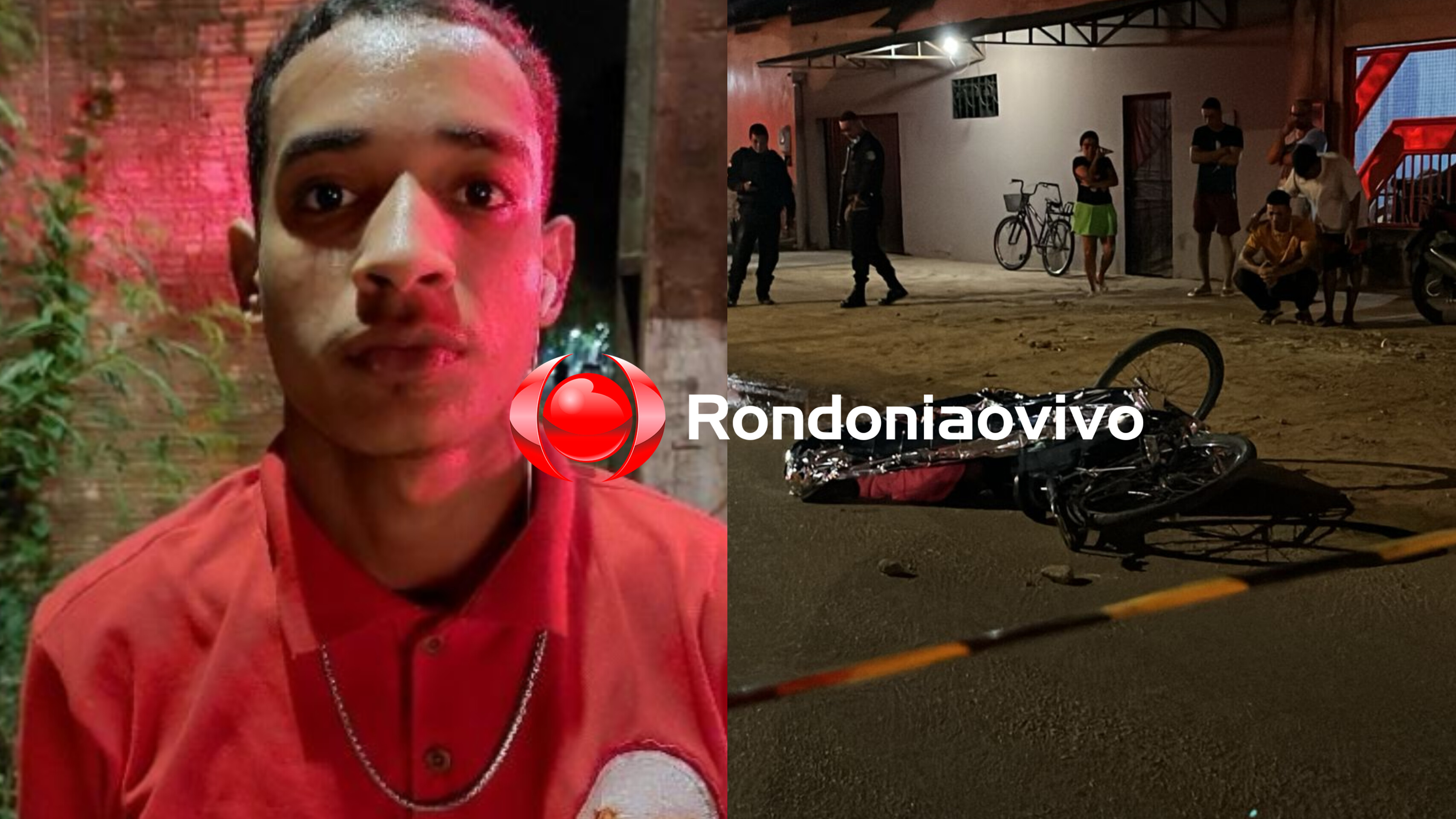 EXECUÇÃO: Jovem de 20 anos é morto a tiros enquanto pedalava bicicleta 