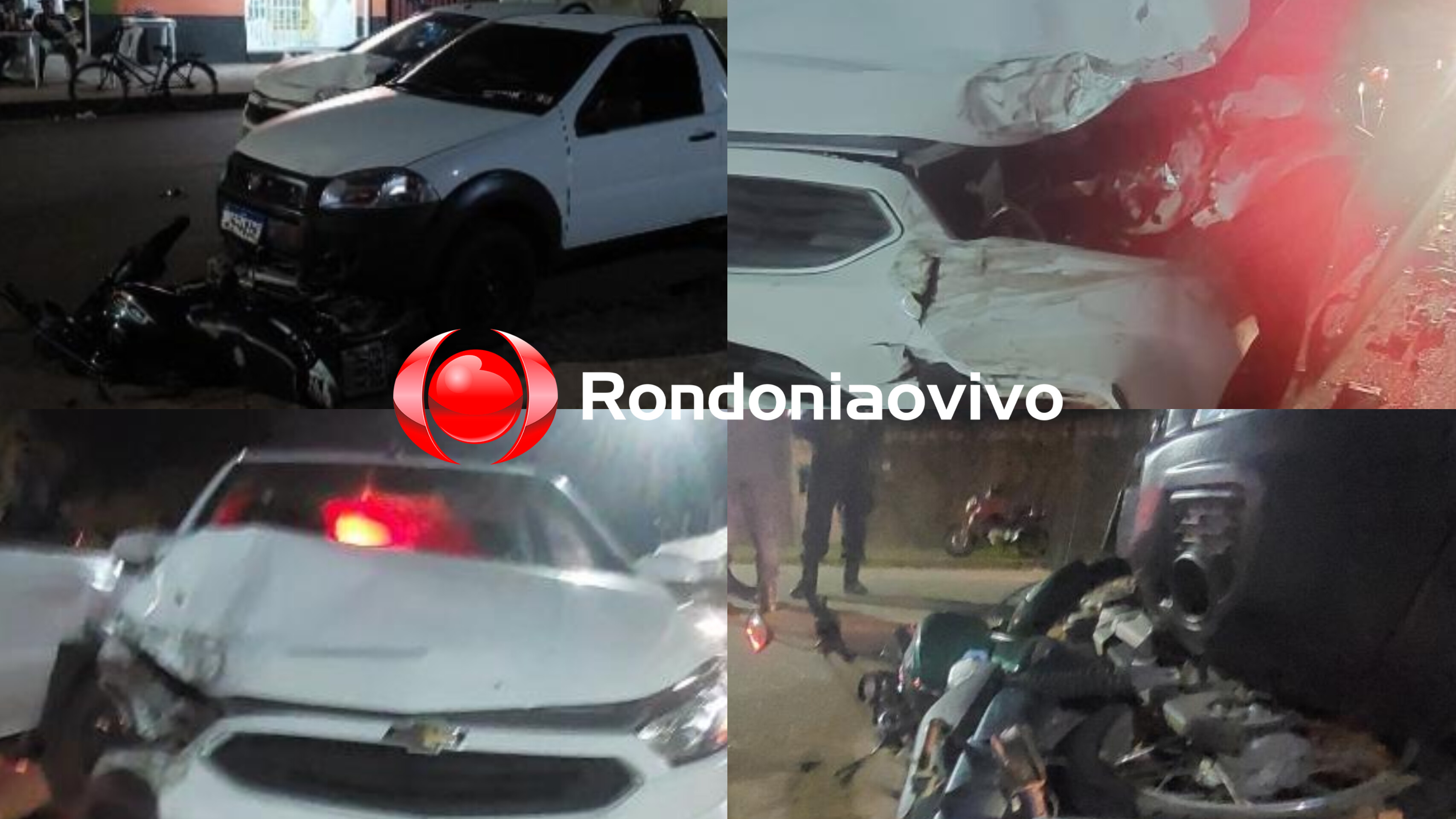 EMBRIAGADO: Servidor público é preso ao bater contra veículos parados e causar destruição 