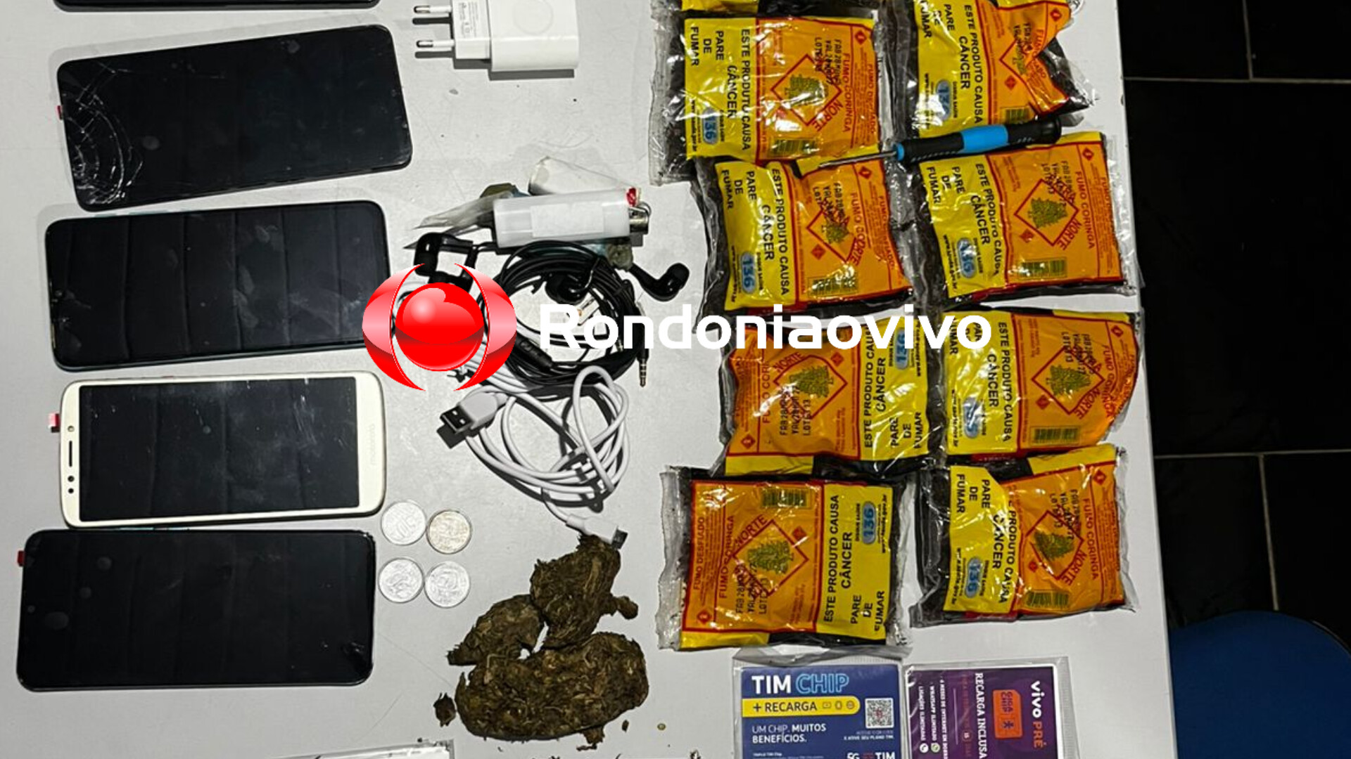 DE NOVO: Criminosos arremessam drogas e celulares para dentro de presídio 