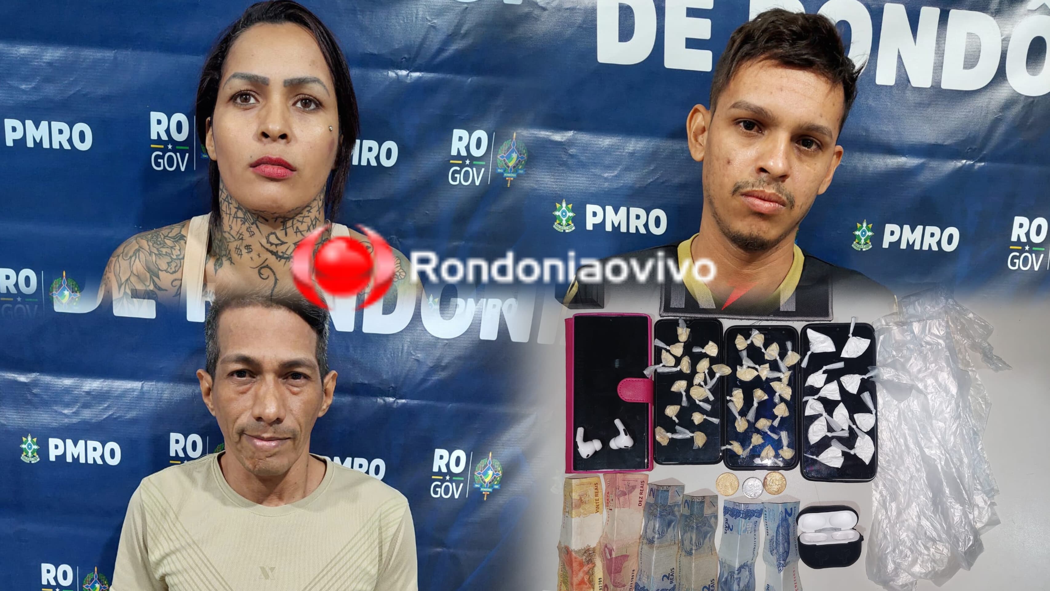 'BOCA DA GLEICI': Equipe do sargento Machado fecha boca de fumo em salão de beleza e prende três 