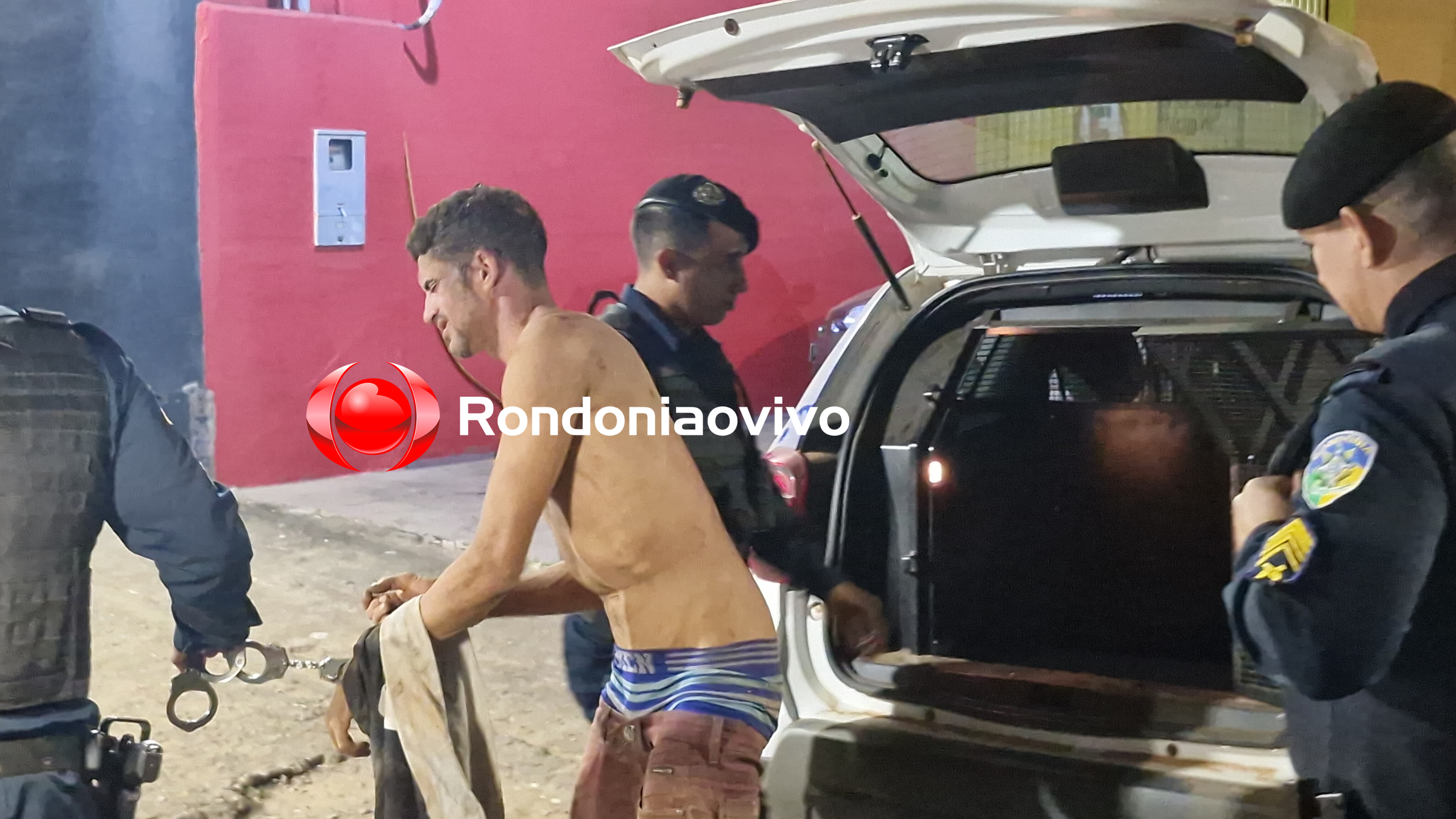 RESISTIU: Foragido acusado de roubo e tráfico é preso na Nossa Senhora Aparecida 