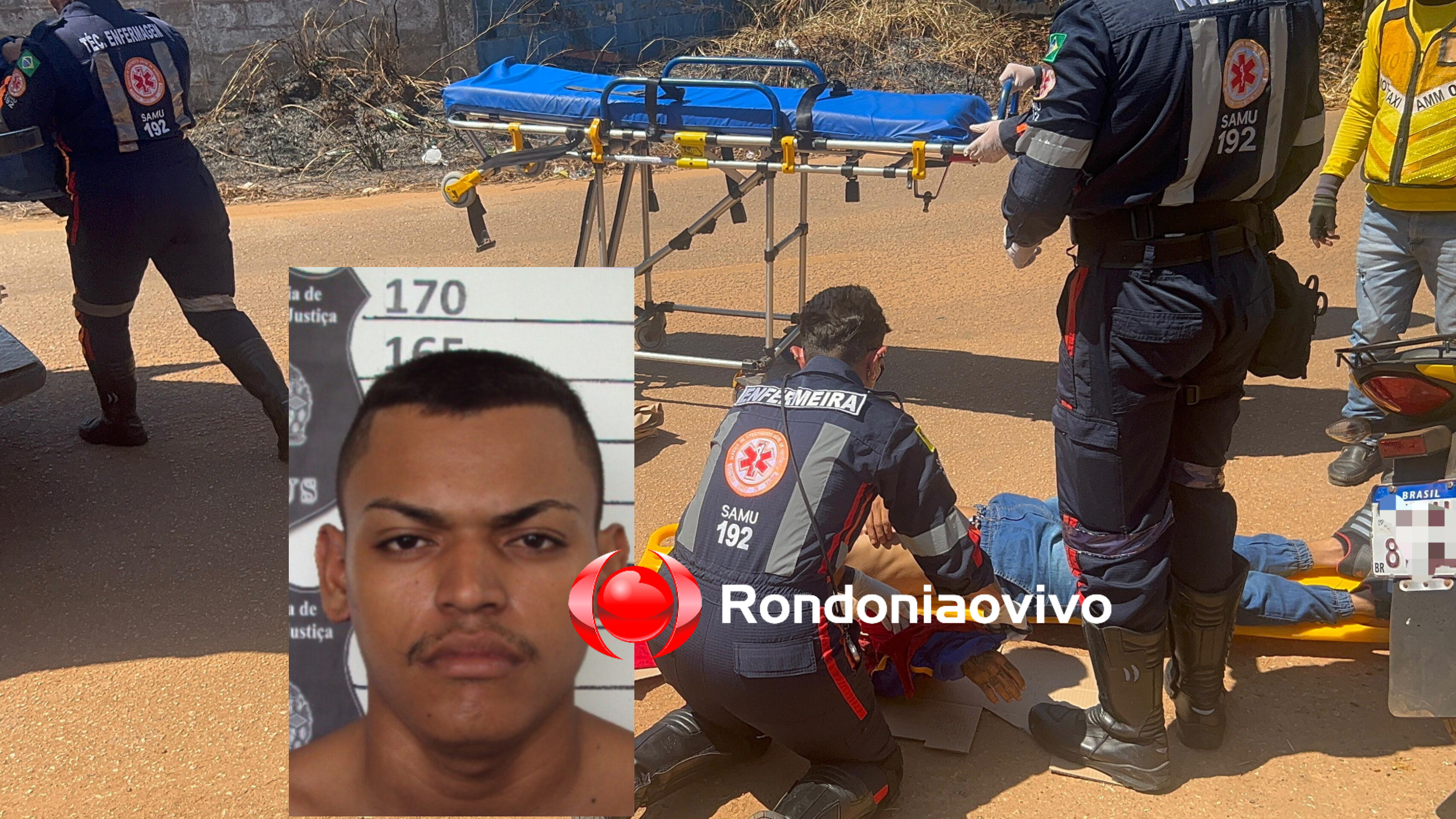 VÍDEO: Apenado sofre ataque a tiros ao sair de órgão da prefeitura 