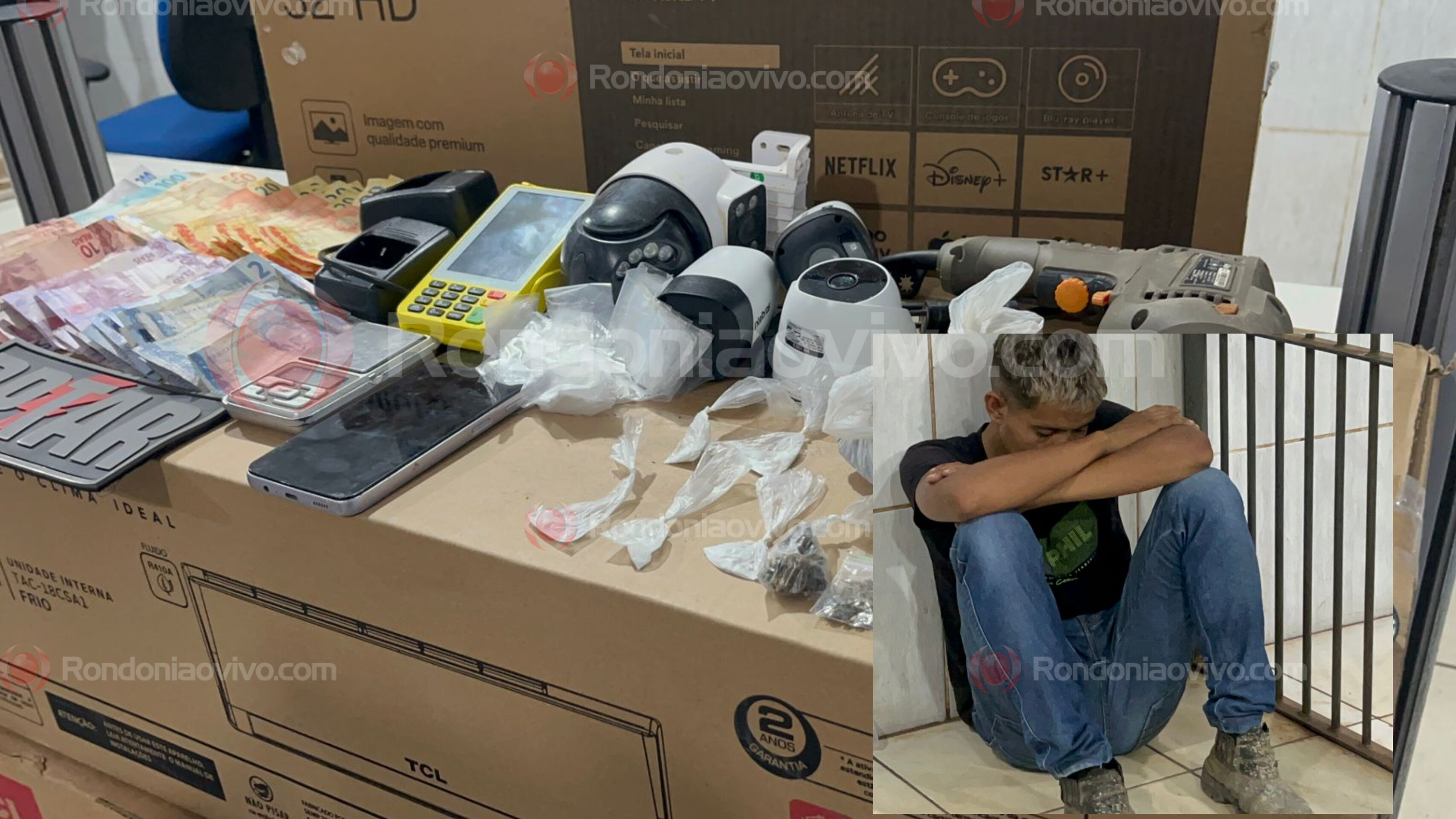 MENINO DEUS: Traficante foge atirando, mas comparsa é preso por tráfico 