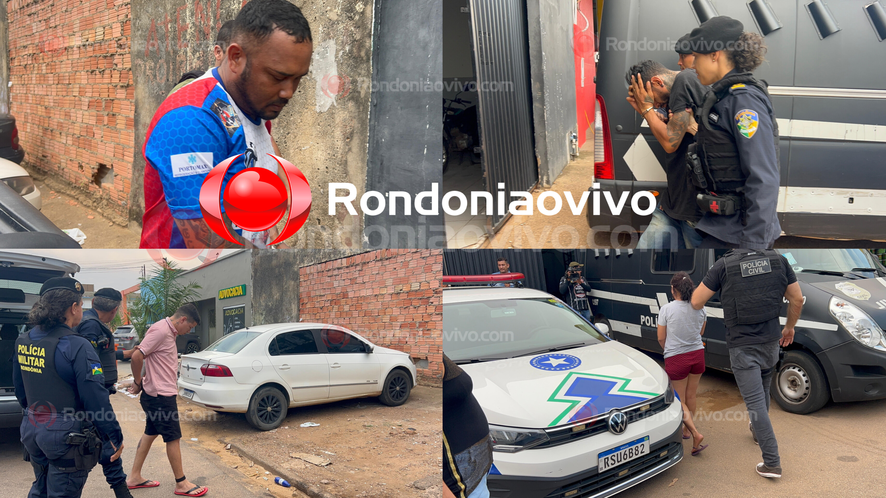 VÍDEO: Mega operação da PC e PM é realizada para fechar bocas de fumo na capital