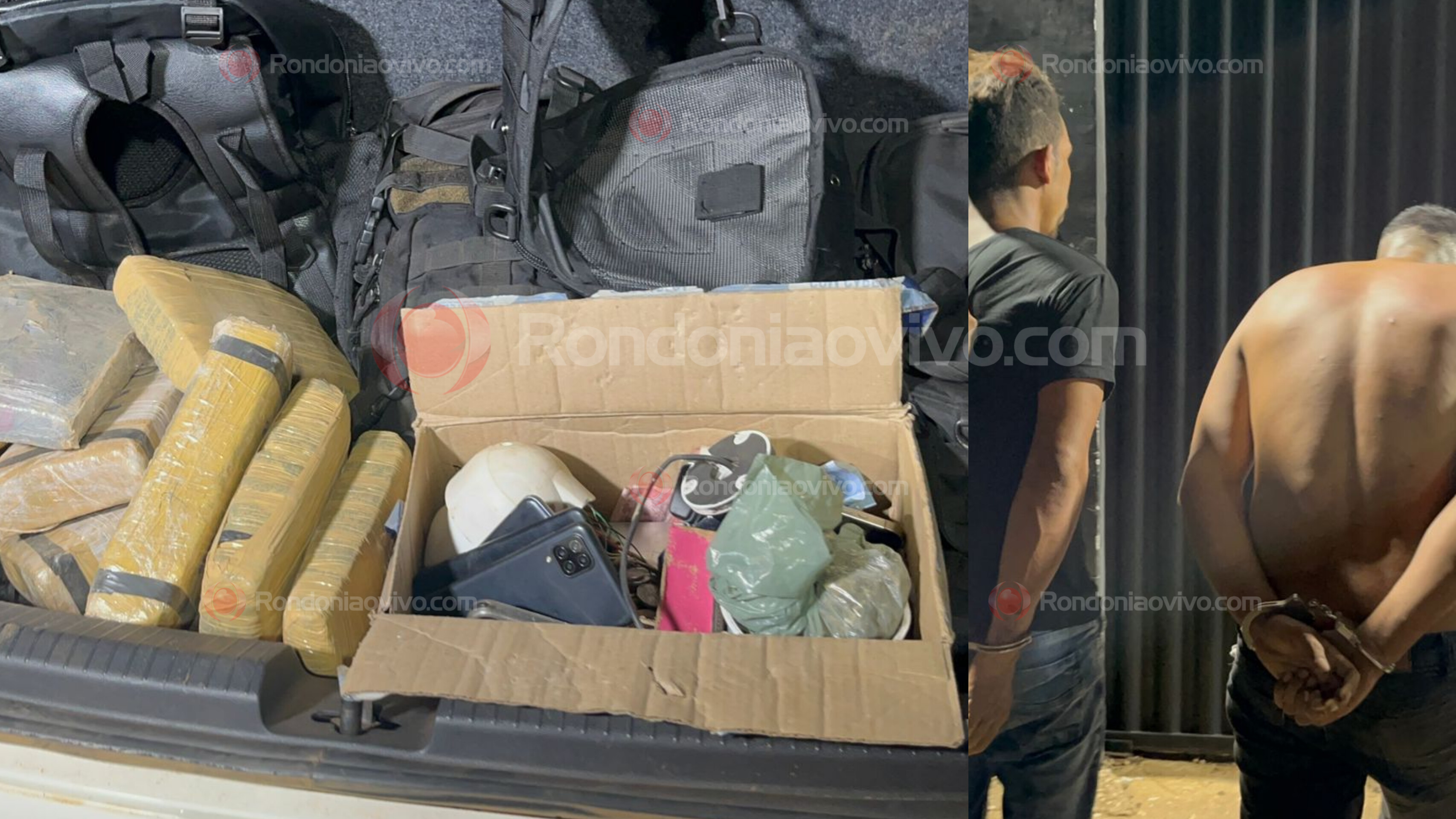 VÍDEO: Equipe do sgt Machado fecha boca em distribuidora e encontra droga enterrada 