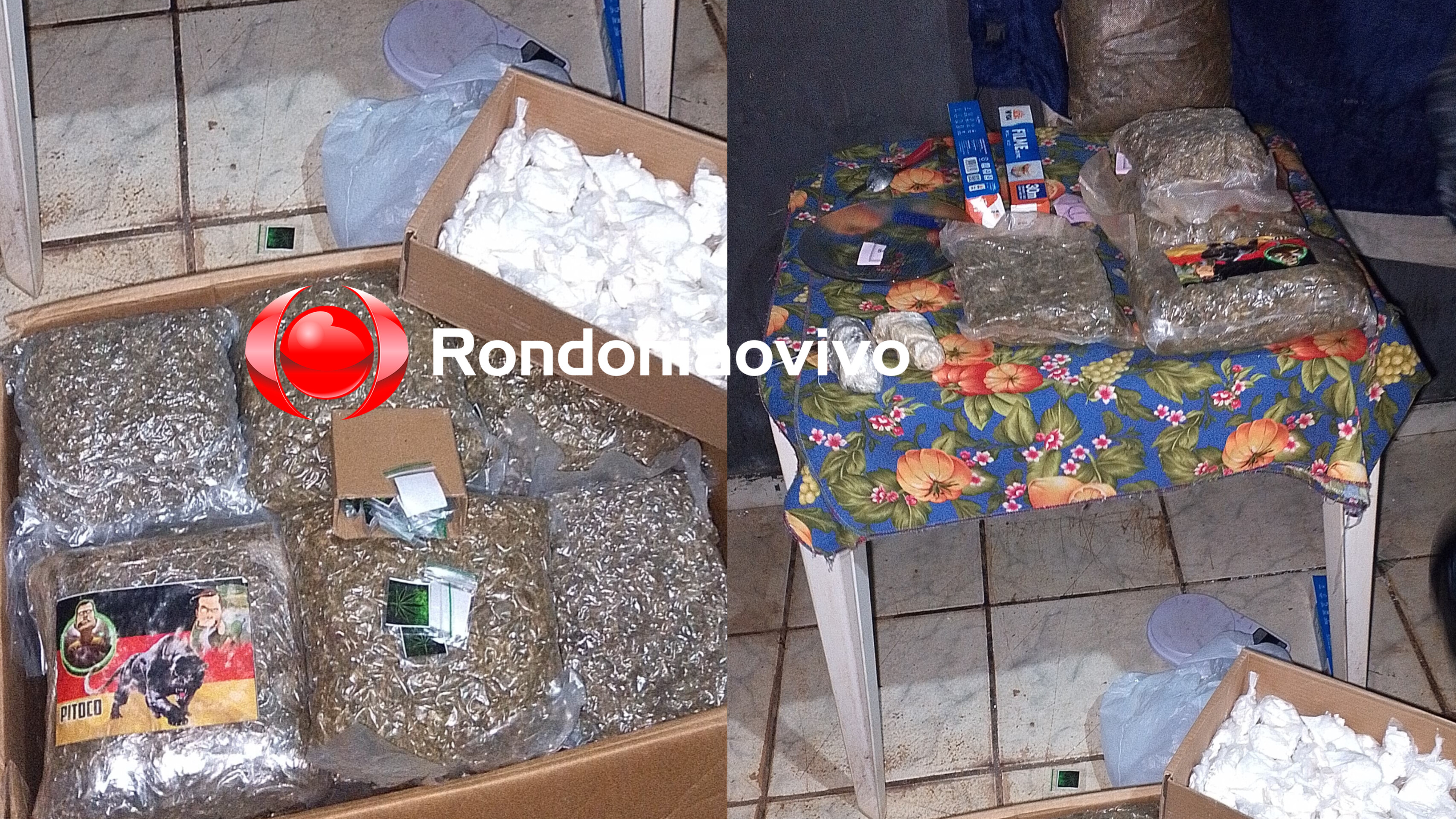 URGENTE: Divisão de Operações e Força Tática do 9° BPM prendem irmãos com muita droga 