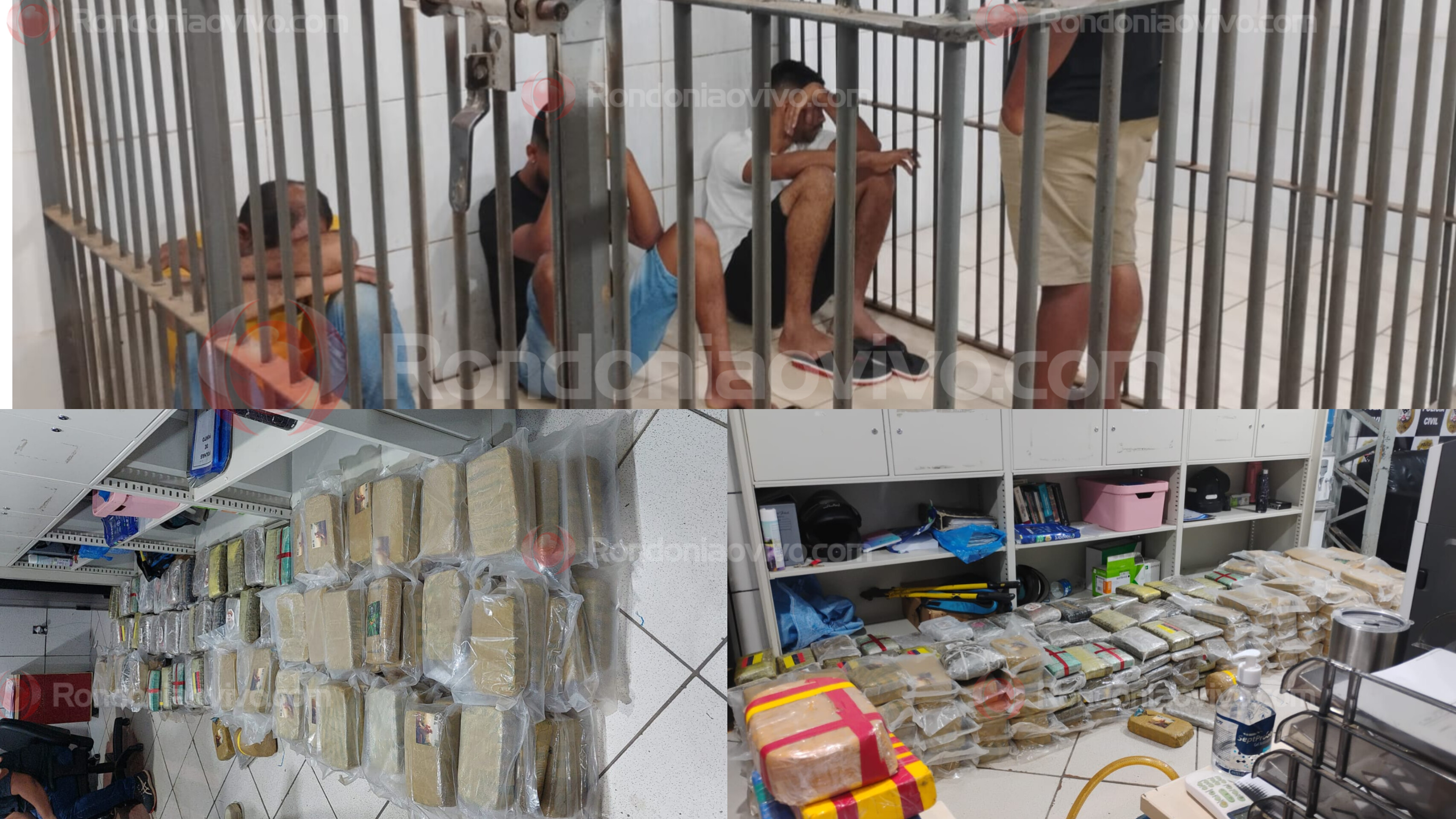 URGENTE: Quadrilha é presa com quase 400 quilos de drogas 