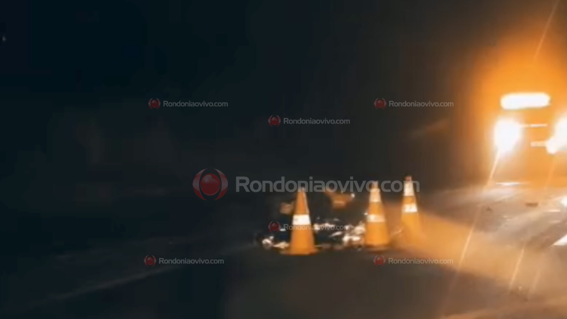 VÍDEO: Grave acidente deixa vítima fatal na BR-364 