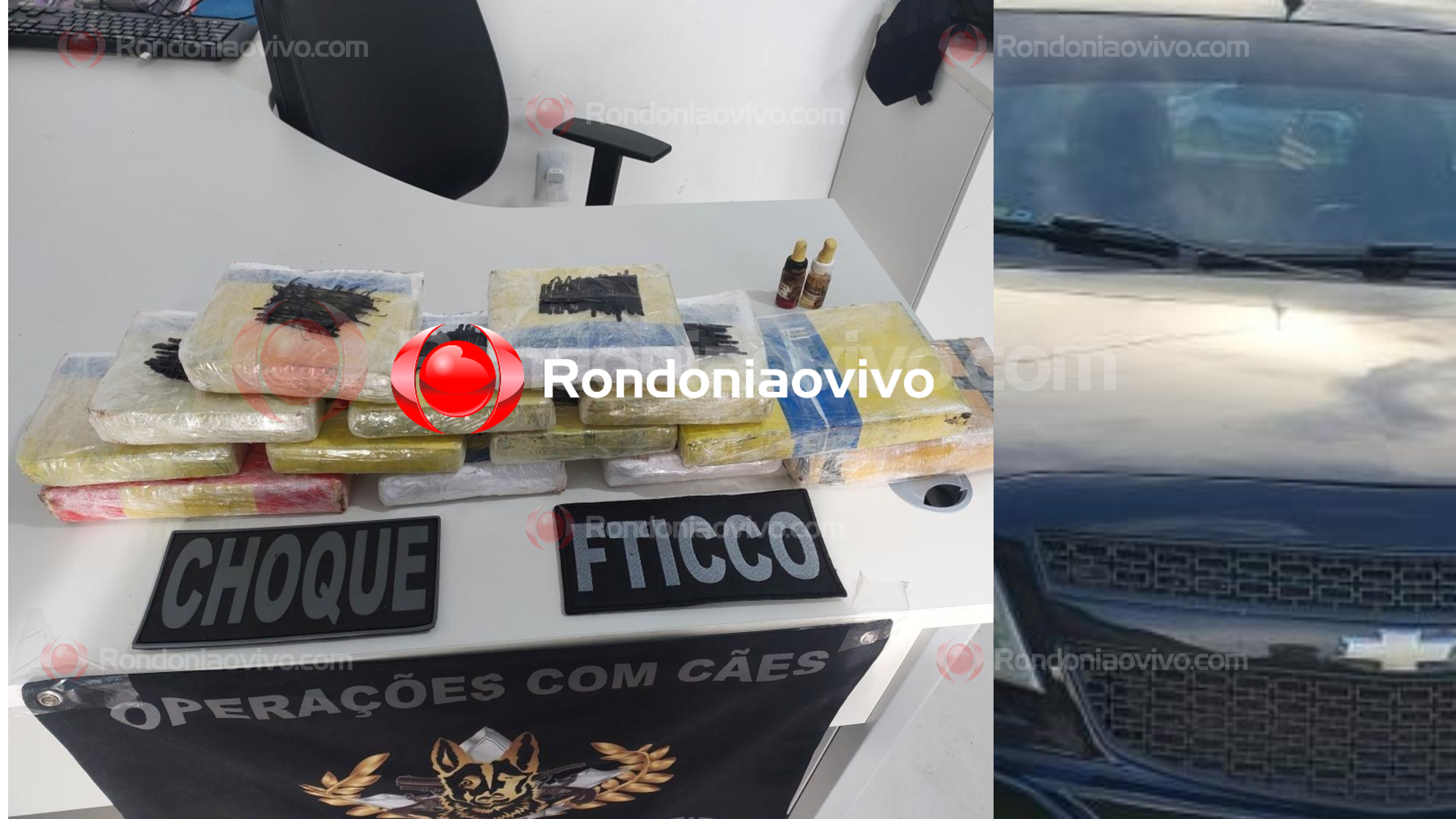 FLAGRANTE: Advogado é preso com oito quilos de cocaína no fundo falso de tanque de carro 