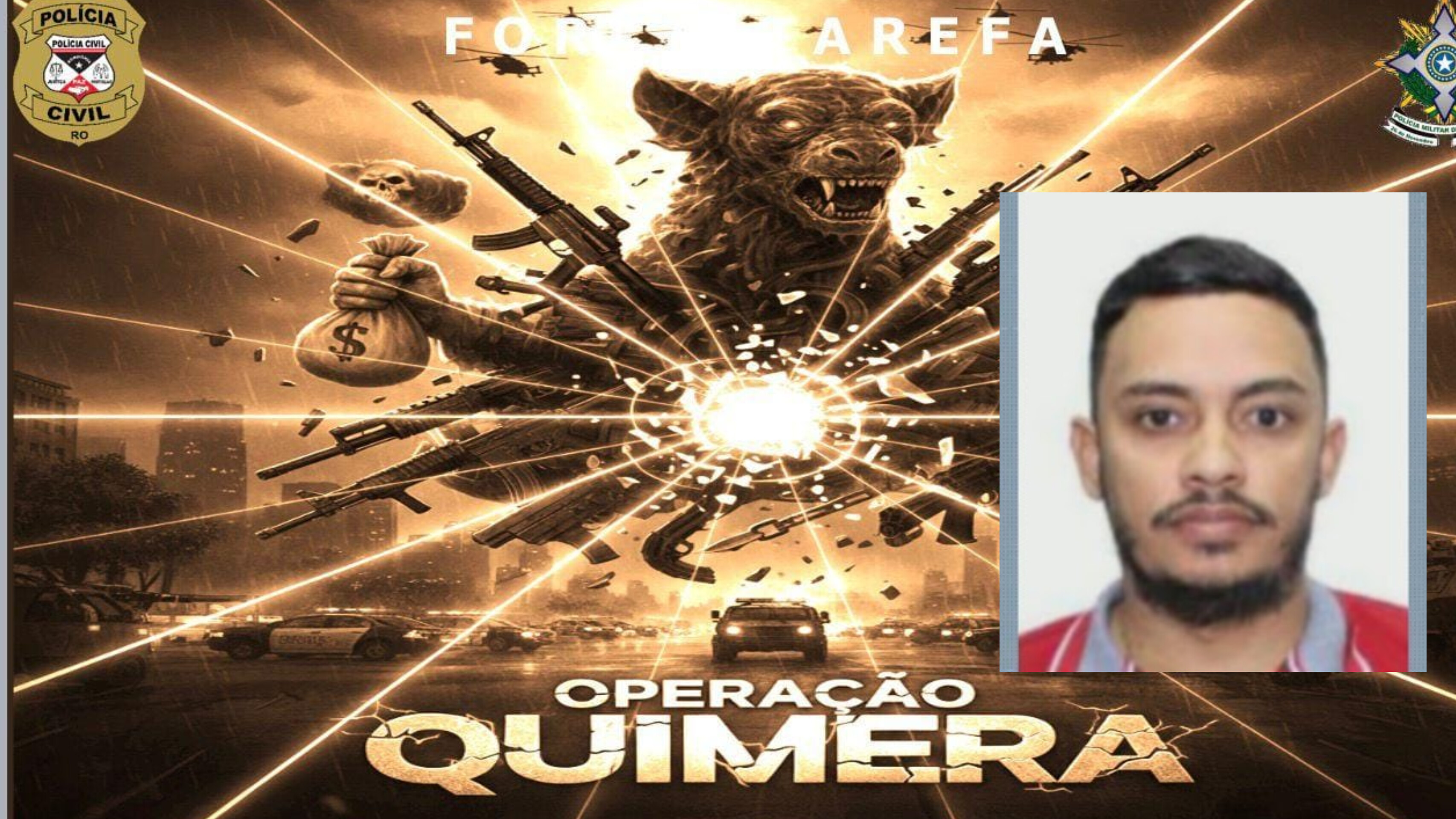 'ZEUS DA MUZEMA': PC de RO faz operação para prender 22 faccionados e mira líder do CV no Rio 