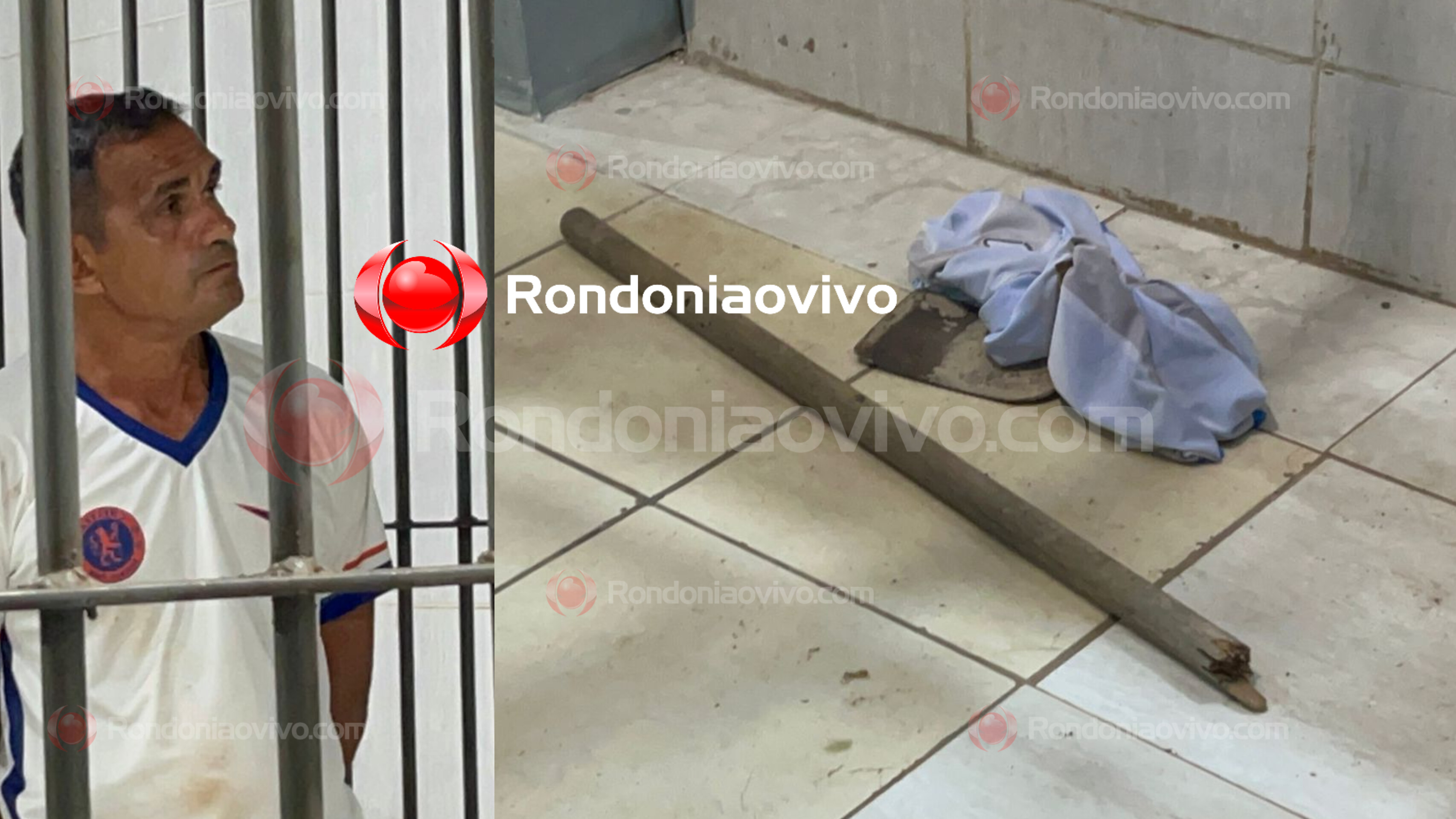 PELAS COSTAS: Homem é preso acusado de tentar matar vizinho de forma traiçoeira 