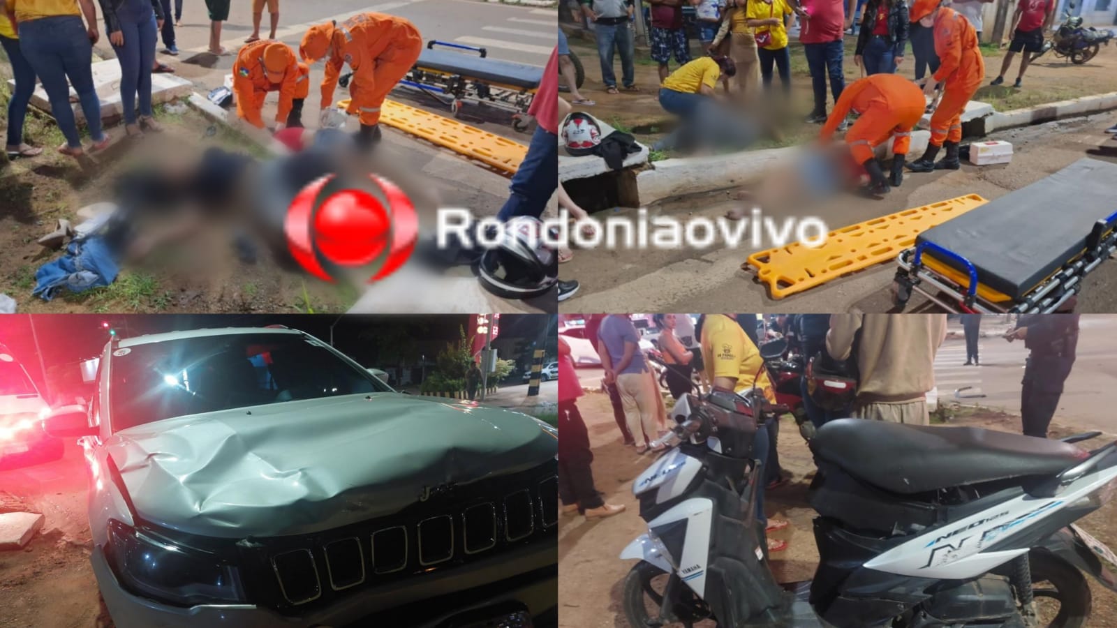 AVANÇOU: Enfermeira e condutora de Neo sofrem grave acidente com empresária em Jeep