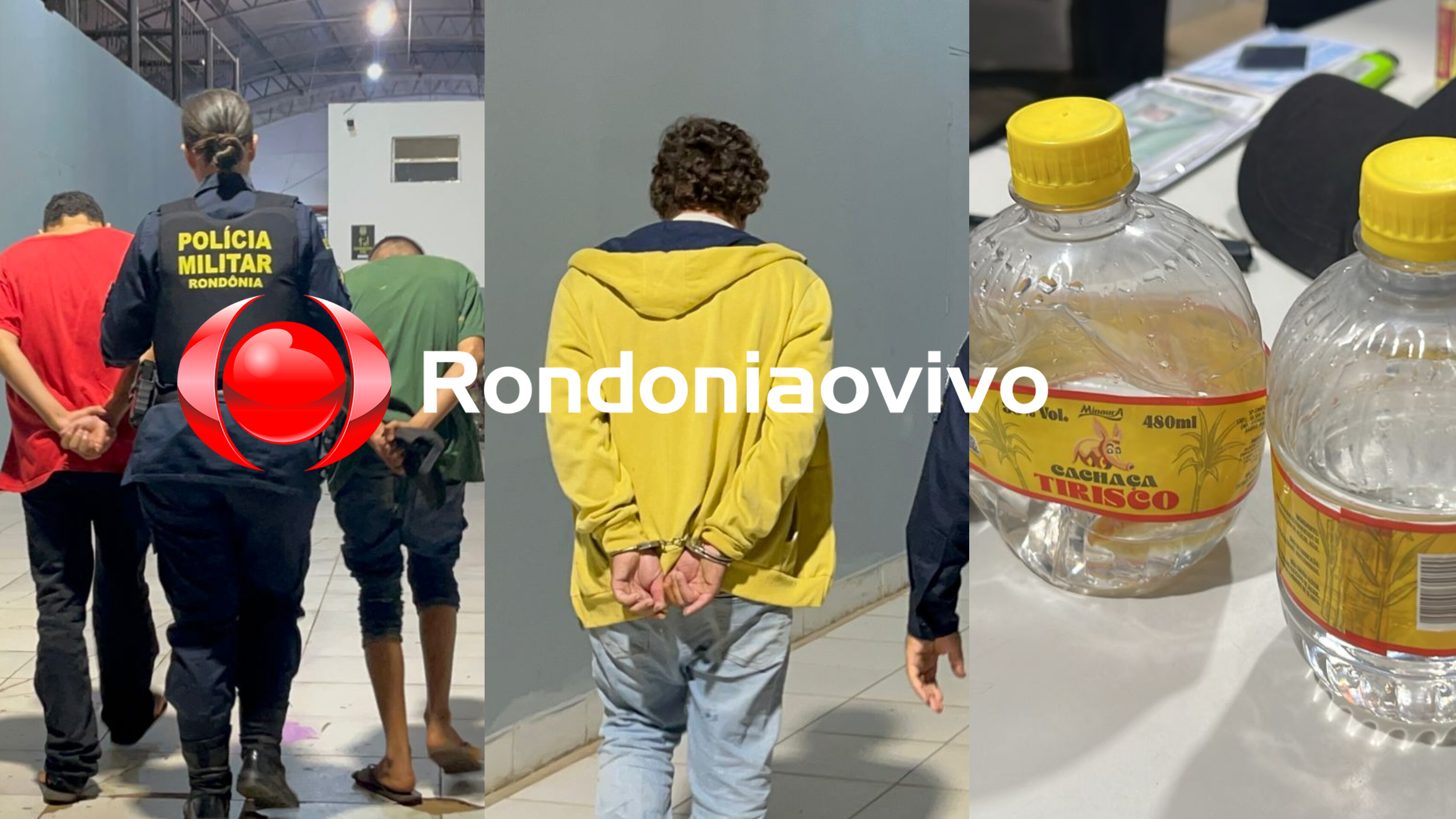 EMBEBEDOU: Homem é preso por dar cachaça para criança e adolescente em praça 