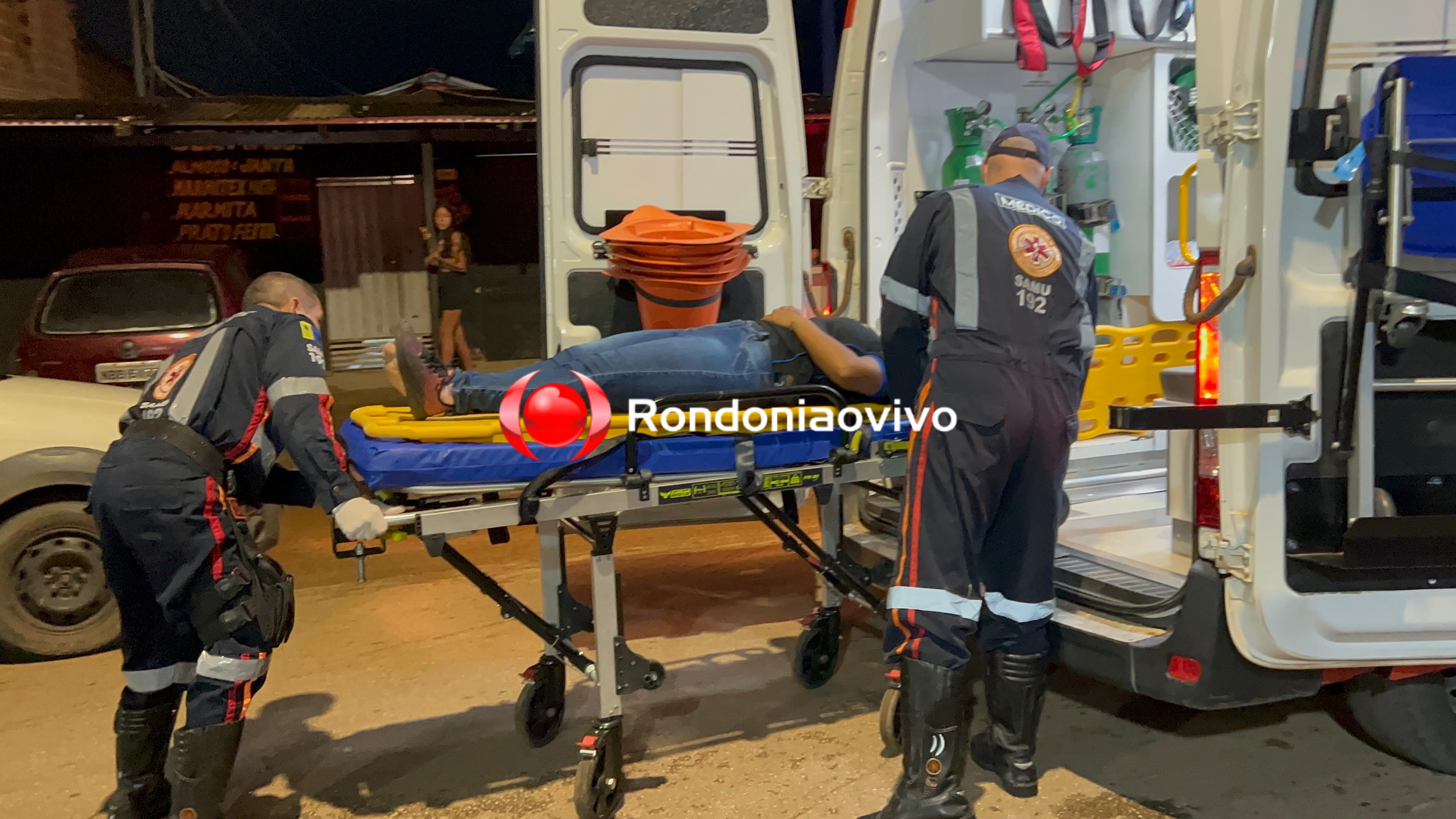 VÍDEO: Mulher fica desacordada após acidente na zona Sul 