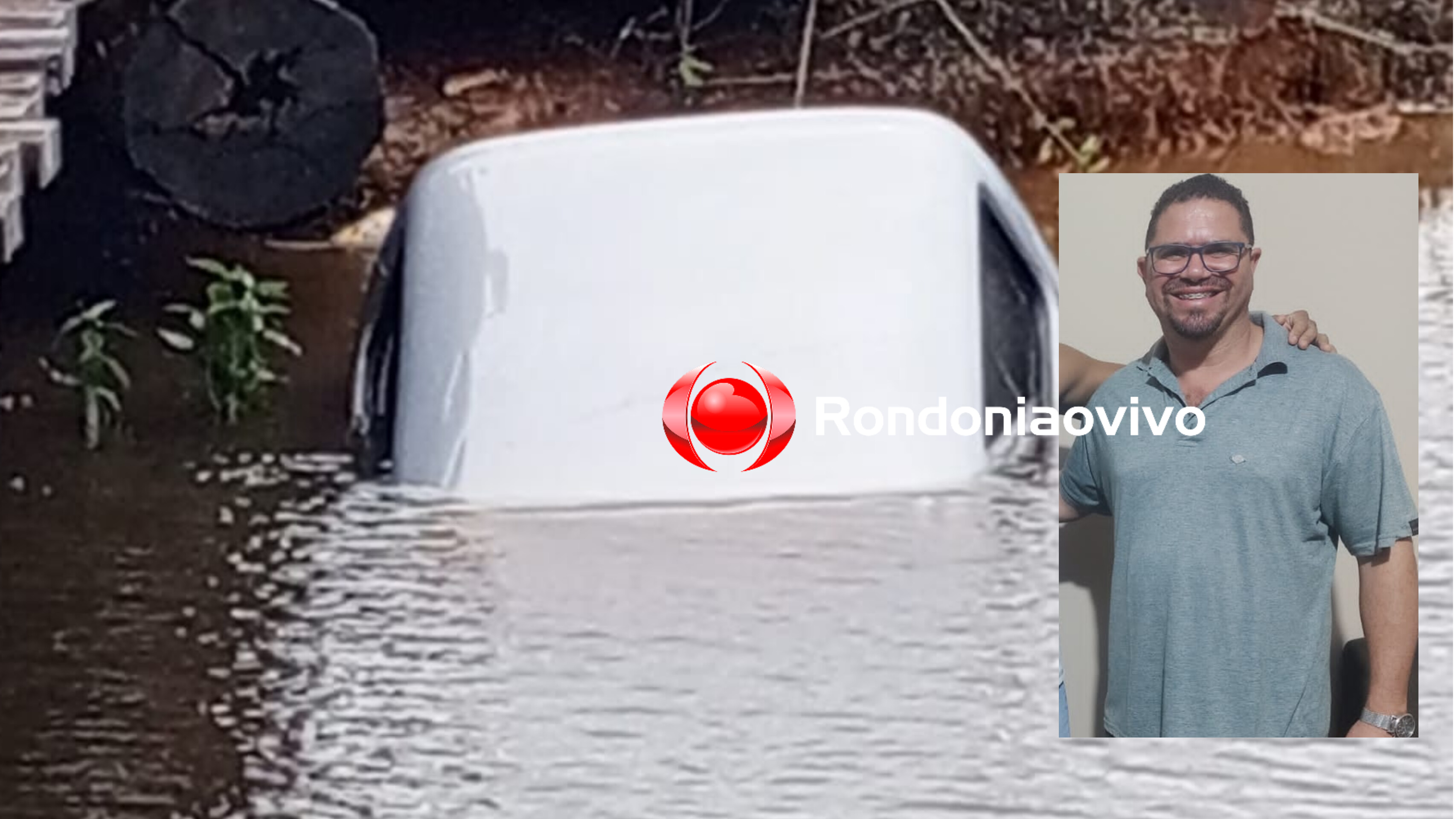 LAMENTÁVEL: Corpo de vendedor é encontrado dentro de rio junto com caminhonete 