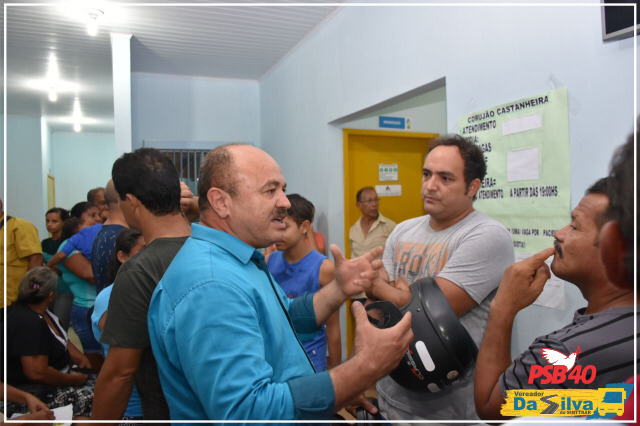 Da Silva do Sinttrar visita unidade de saúde na capital