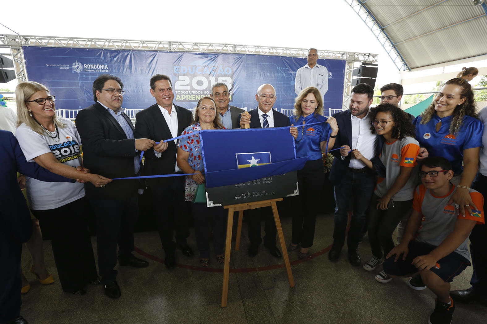 Maurão participa do início do ano letivo na rede estadual de ensino