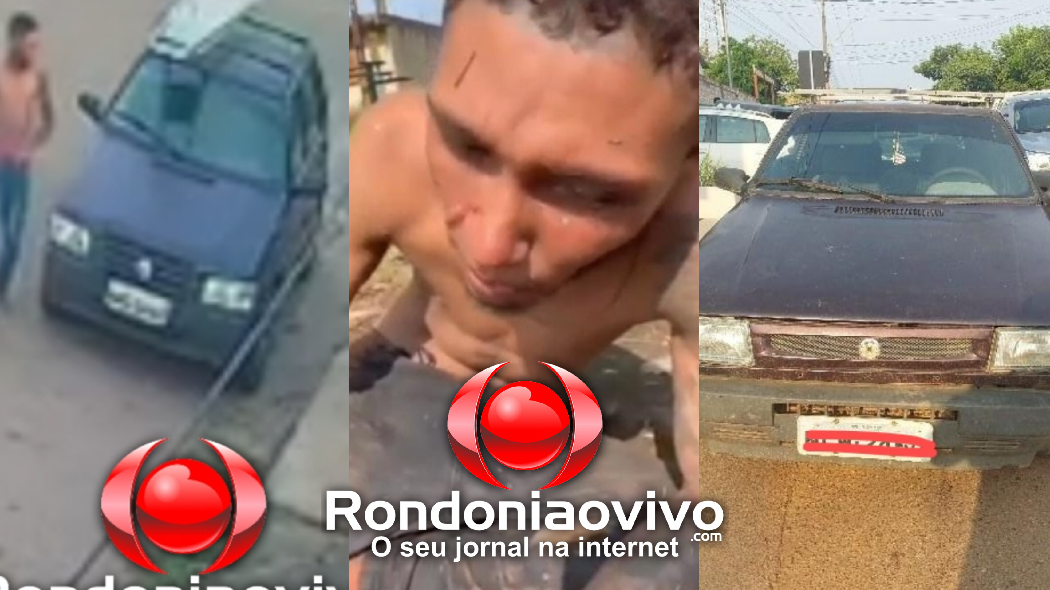 VÍDEO: Criminoso com mais de 30 passagens criminais é preso por furtar Uno
