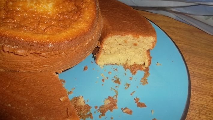 BRASILEIRO NATO: Bolo de tapioca combina sempre com o café da manhã ou lanche