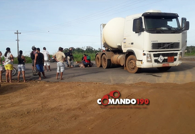 TRÁGICO: Motociclista morre ao colidir em carreta na BR-364