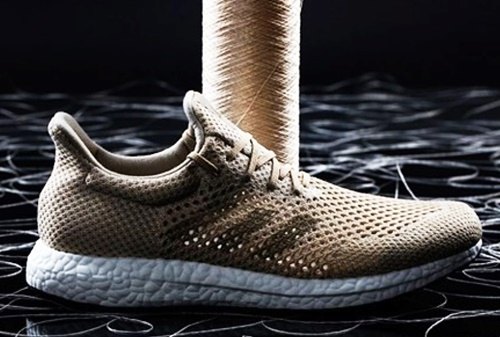 Adidas lança primeiro tênis criado com fibra biodegradável