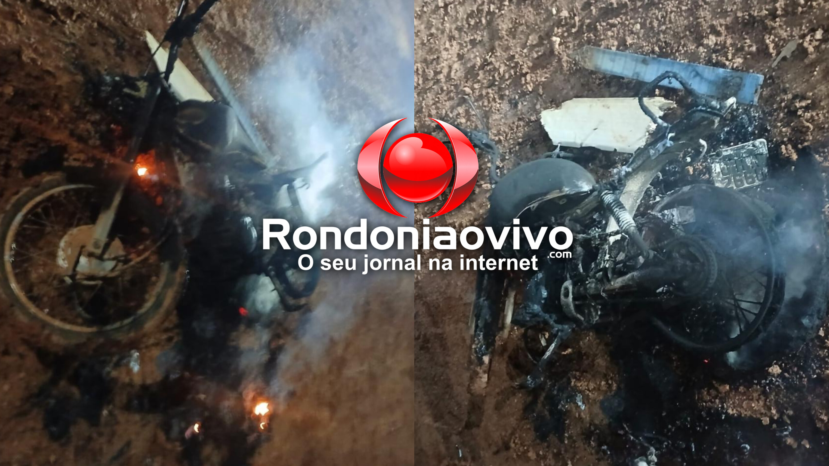 ATAQUE DE FÚRIA: Homem é preso após tentar matar o vizinho e tocar fogo em motocicleta