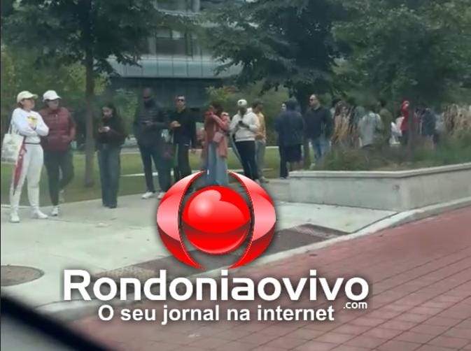 VÍDEO: Rondoniense registra longas filas de brasileiros para votar no Canadá