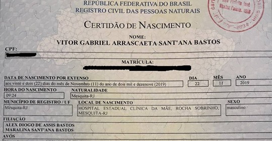 BATIZADO: Pai registra filho como 'Gabriel Arrascaeta' após título do Flamengo na Libertadores