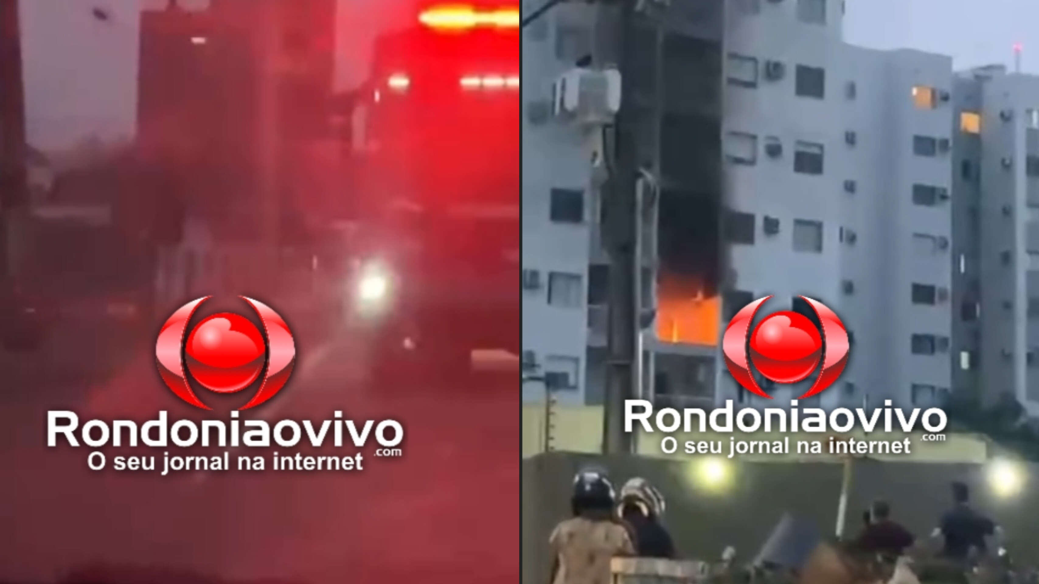 URGENTE: Incêndio em apartamento de condomínio na zona Norte mobiliza Corpo de Bombeiros 
