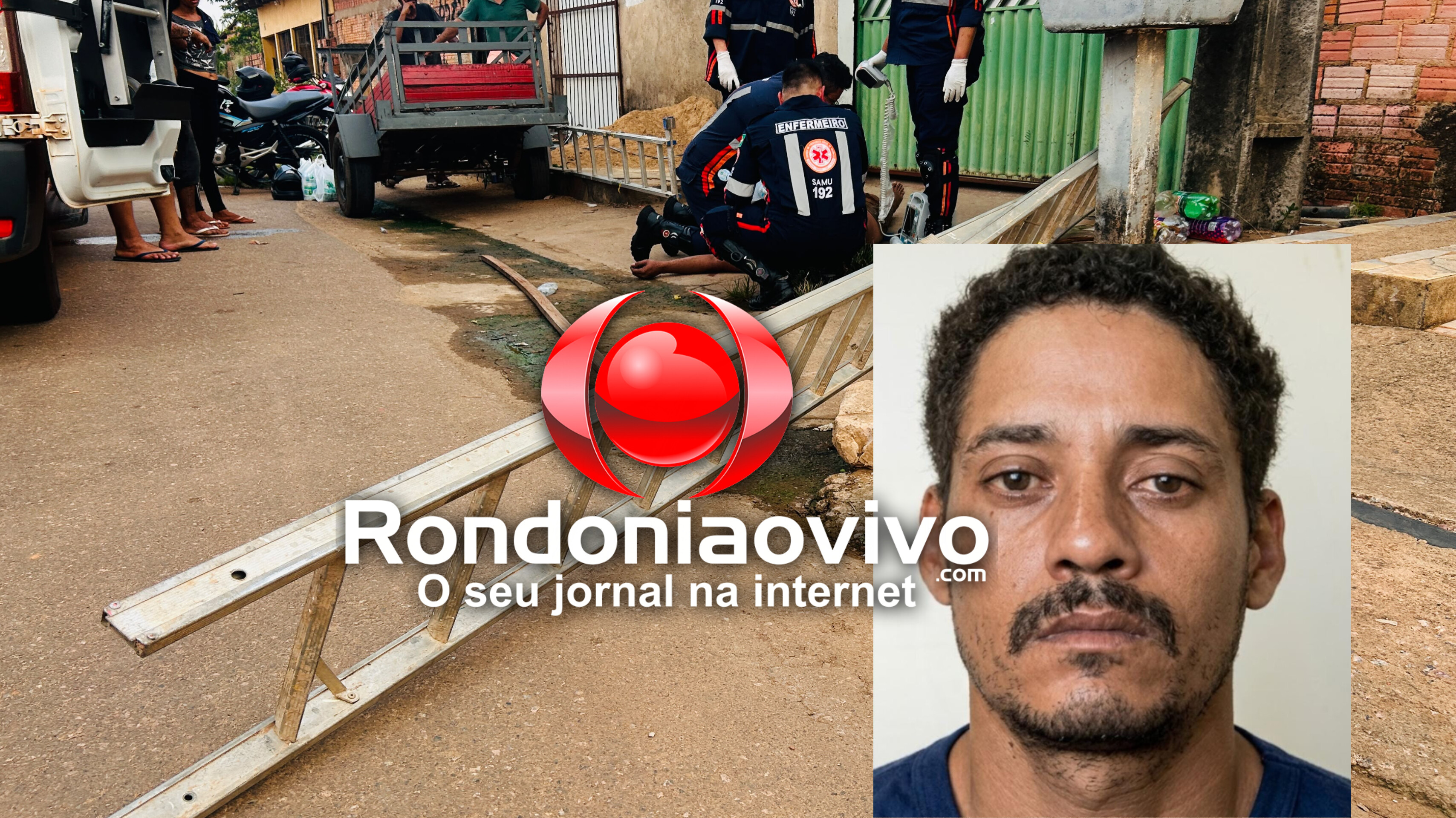 IDENTIFICADO: Homem morre após choque elétrico e queda de poste na zona Sul