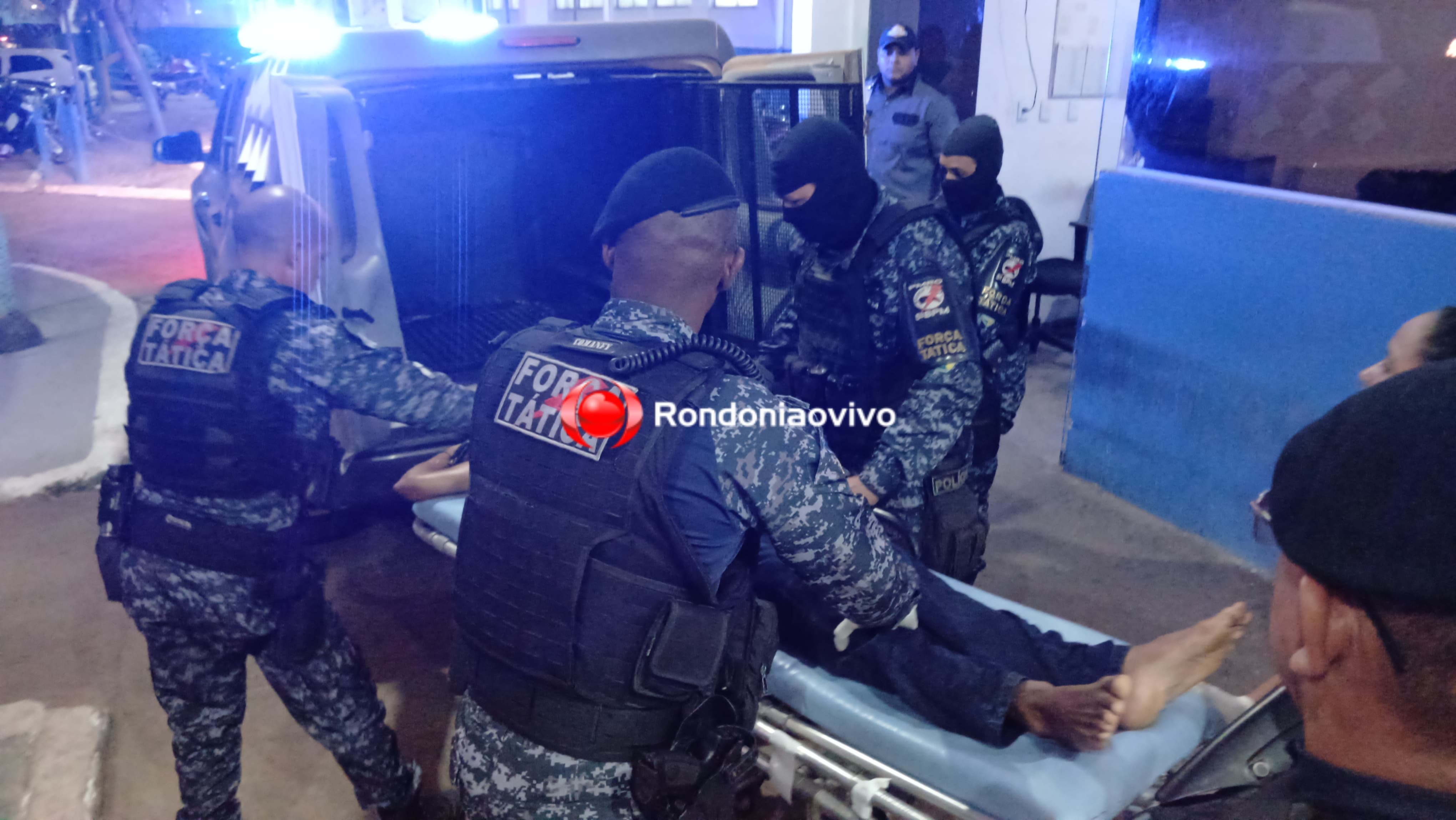 URGENTE: Criminoso 'Fantasma' é baleado em confronto com a PM no Cristal da Calama