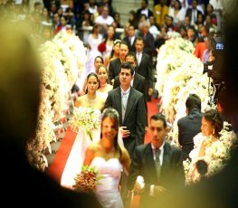 UNIÃO: Casamento comunitário é realizado com mais de 130 casais em Guajará 