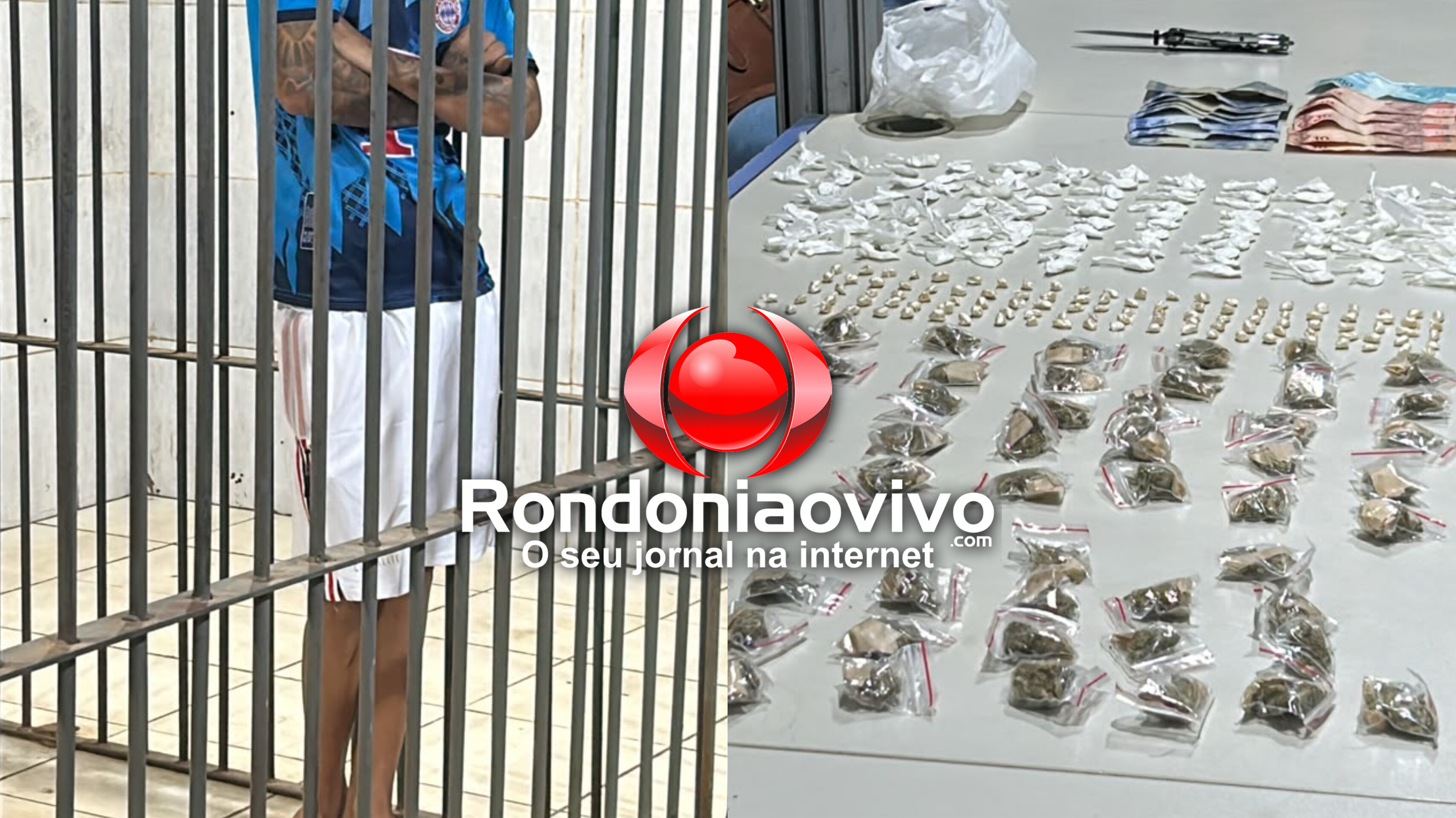 NA BR-364: Adolescente é flagrado com mais de 200 porções de drogas
