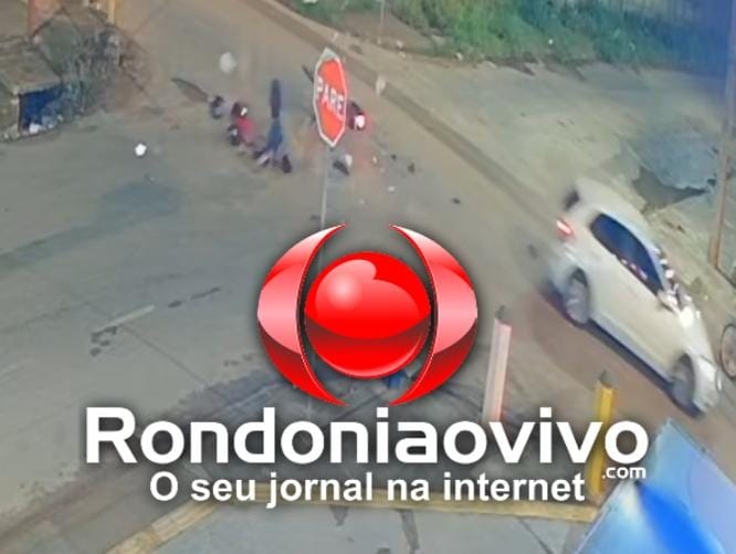 VÍDEO: Duas pessoas ficam feridas em grave acidente na zona Leste