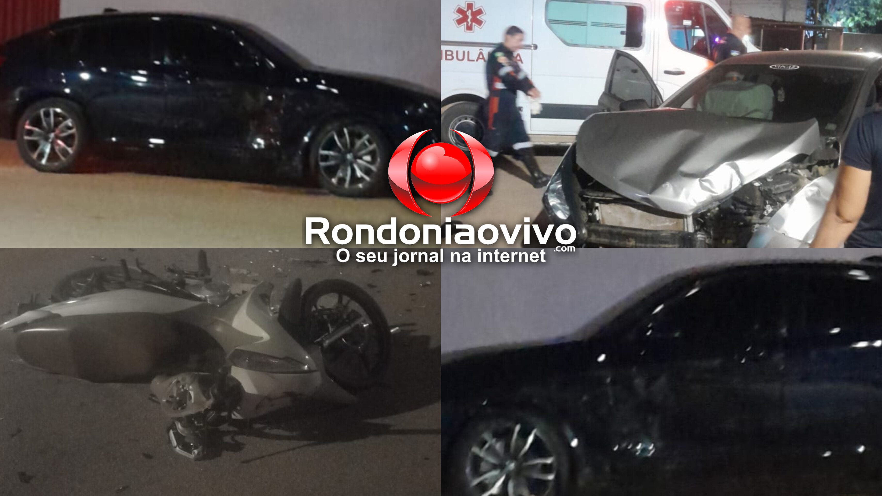 IMPRUDÊNCIA: Motorista de BMW avança preferencial e deixa motociclista ferida 