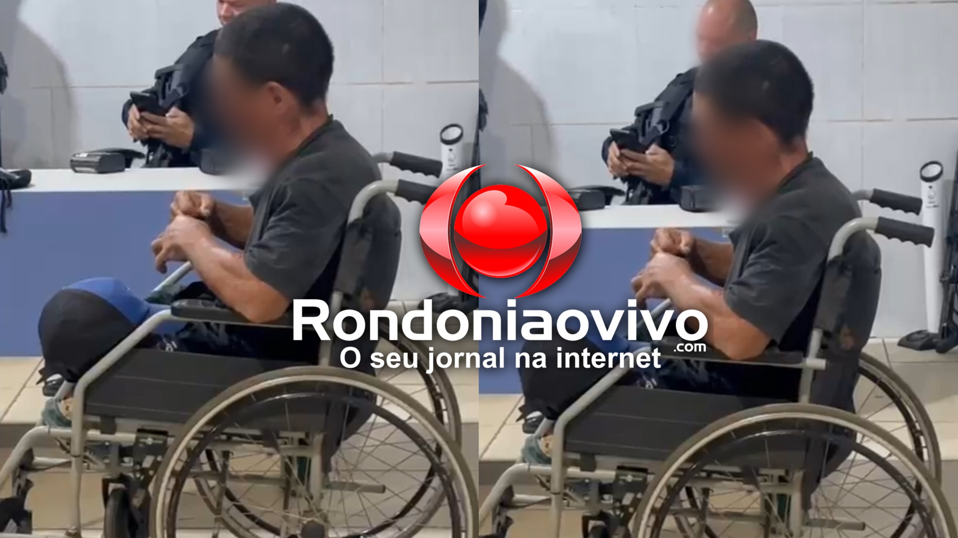 PRÓXIMO A PM: Cadeirante é preso após oferecer R$ 300 para ter relação com menina de 13 anos