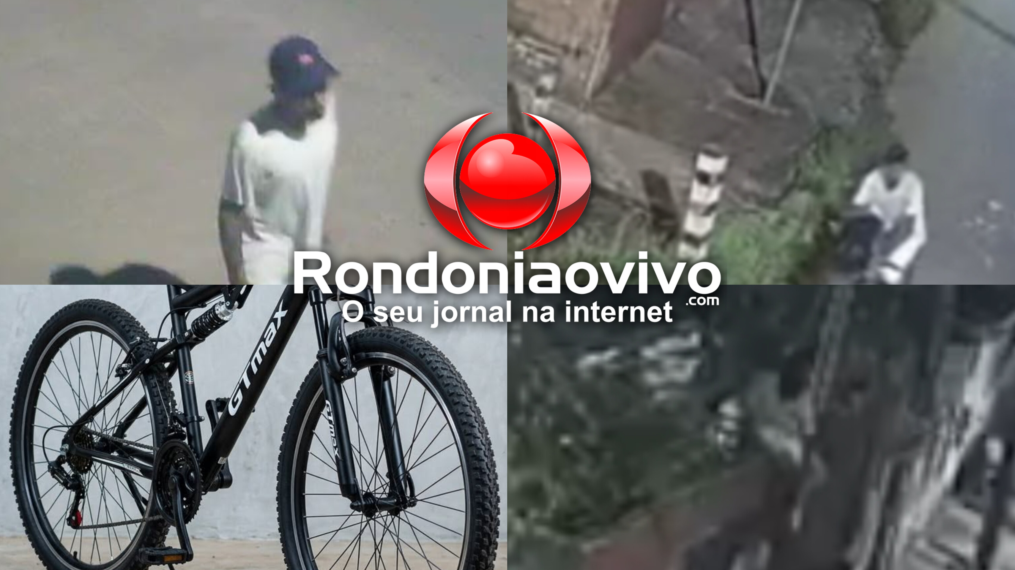 VÍDEO: Câmeras gravam ladrão usando lixeira para invadir casa e furtar bike e rede