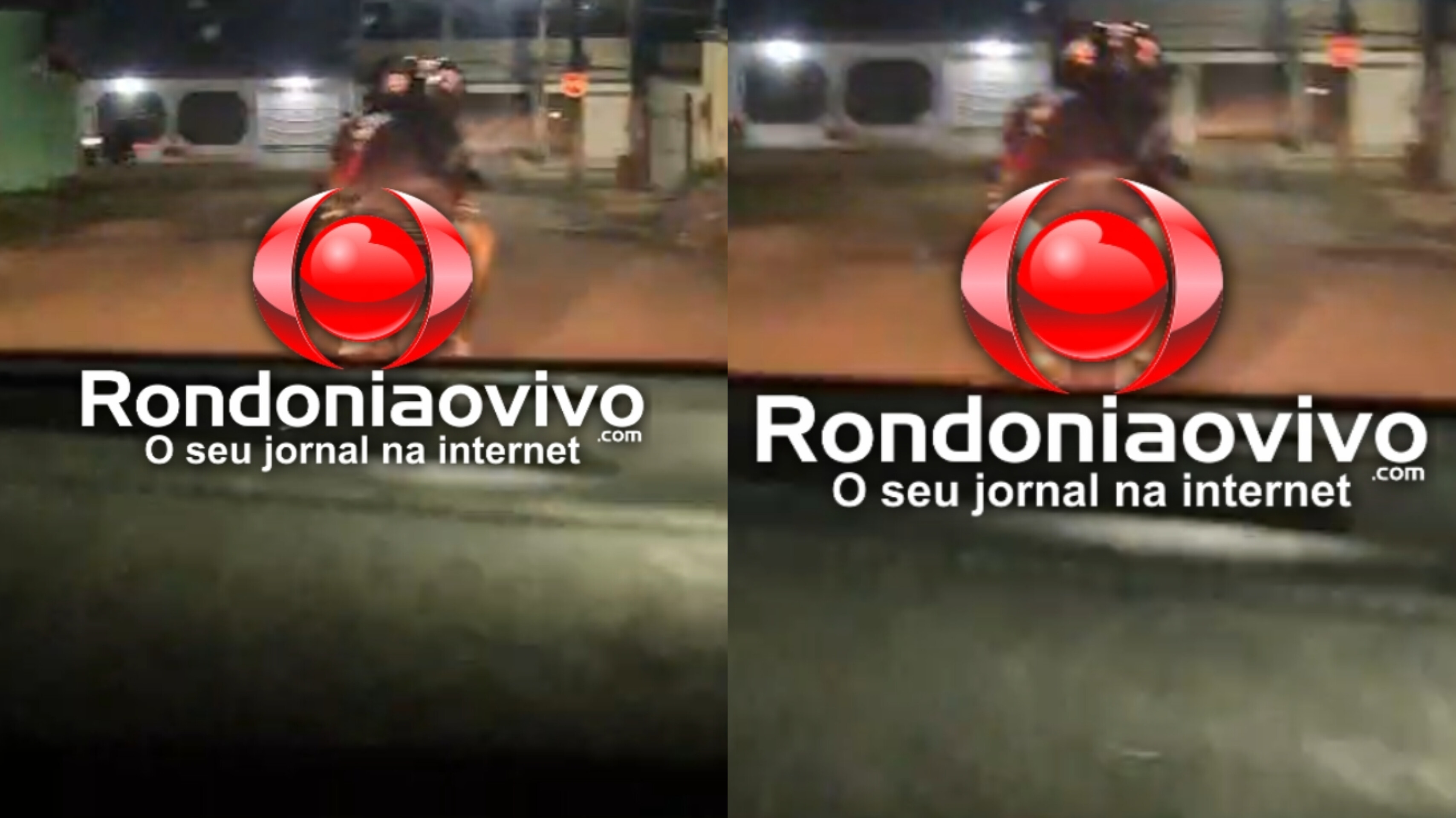 VEJA VÍDEO: Casal de irmãos sai em fuga, filma perseguição, mas acaba interceptado pela PM