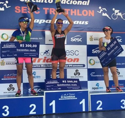 Campeã do Circuito de Triathlon, Mariana mira outras competições