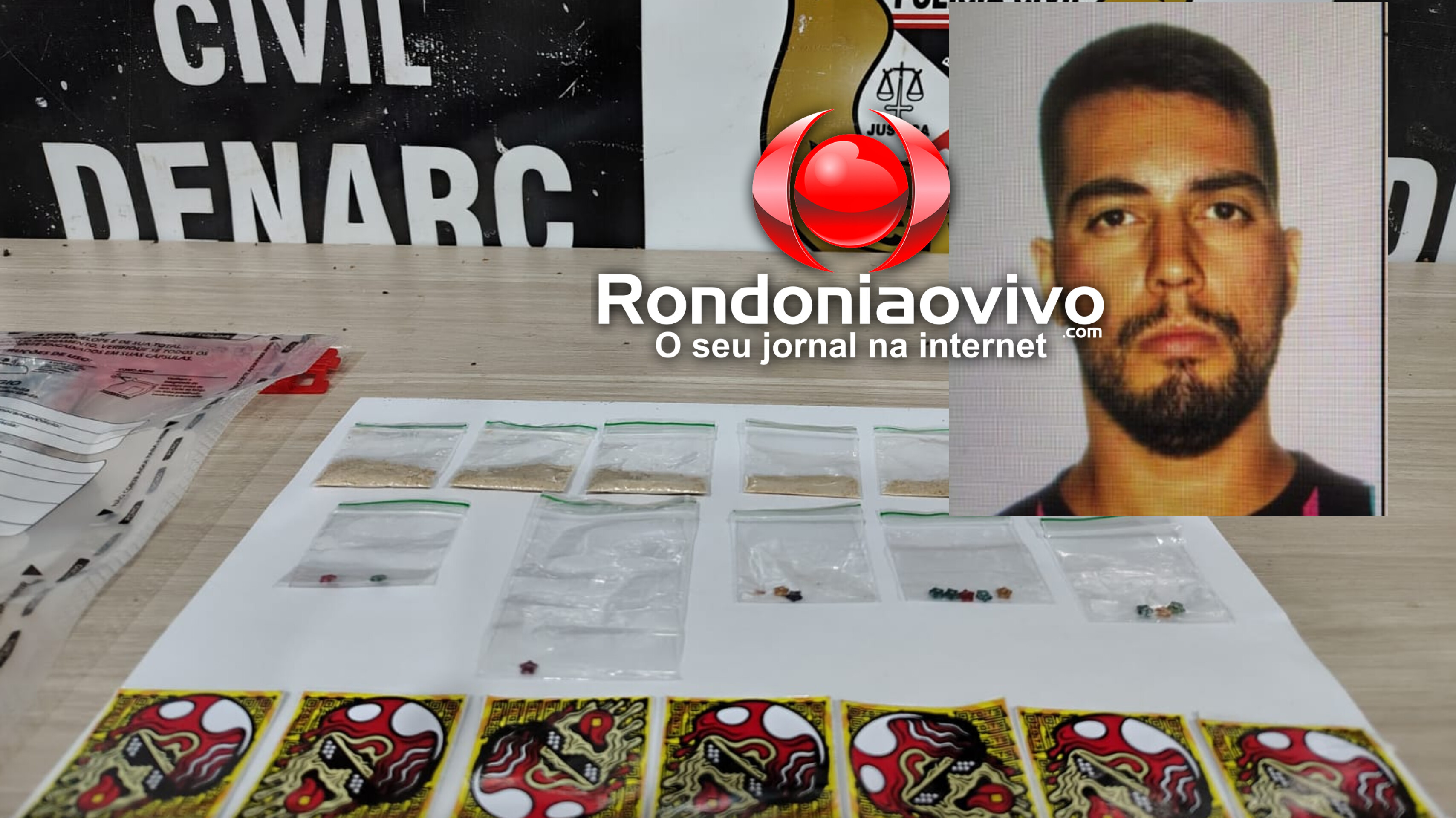 NO CENTRO: Denarc prende acusado de vende drogas sintéticas em festas na capital