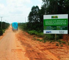 AGU garante retomada de manutenção de BR-319 que liga Manaus e Porto Velho