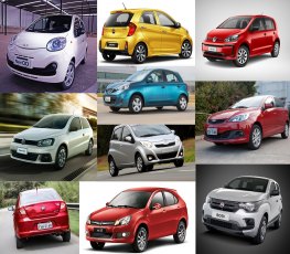 Veja os 10 carros zero mais baratos do Brasil