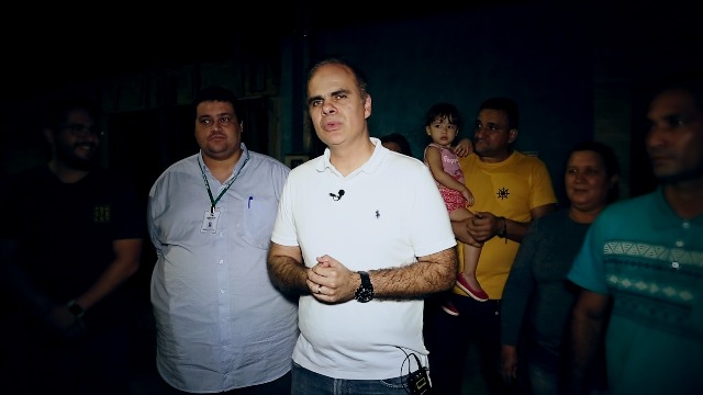 TIRADENTES/ESTRADA PENAL: Executivo atende vereador Alan Queiroz e ilumina avenida