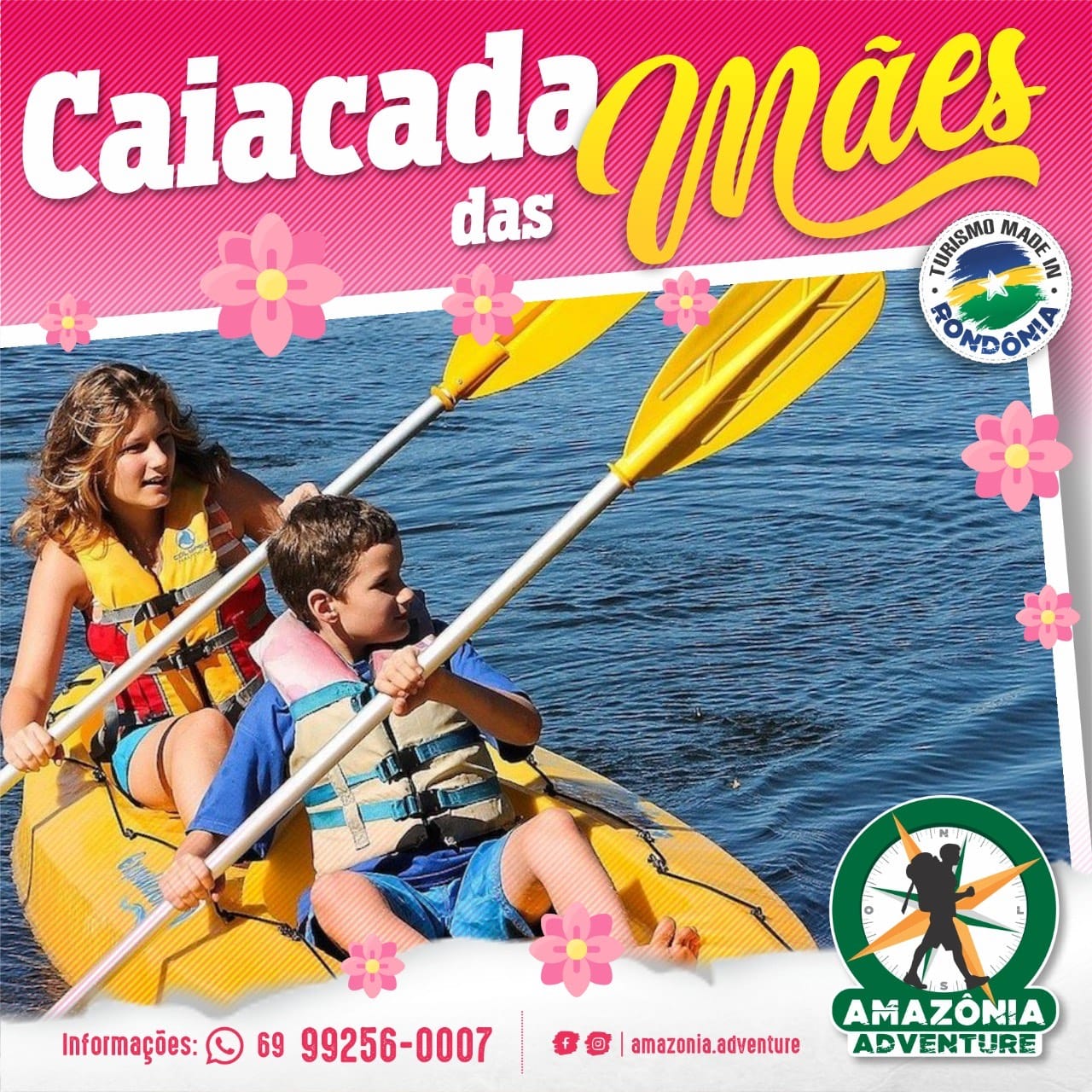 NATUREZA: Venha remar de caiaque no Dia das Mães com a Amazônia Adventure